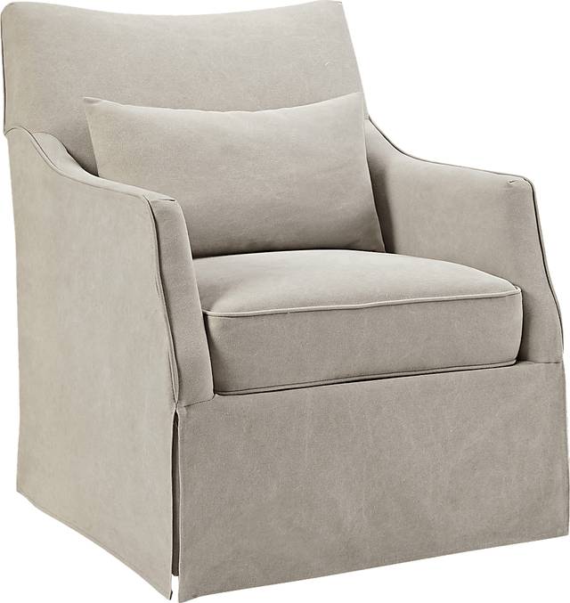 Kleberg Beige Accent Chair - Thumbnail - Image 1