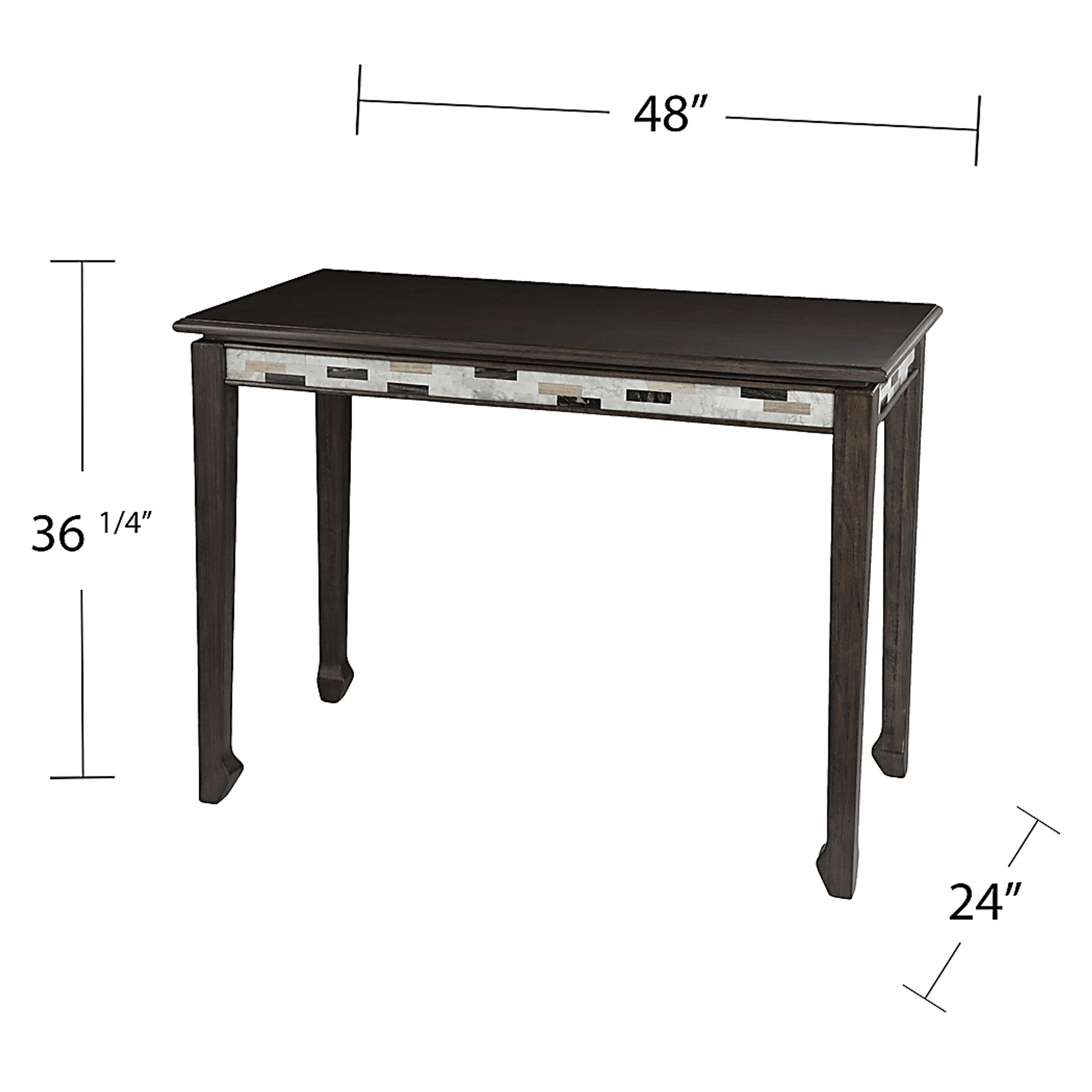 Kleinkert Gray Counter Height Dining Table - Image 6