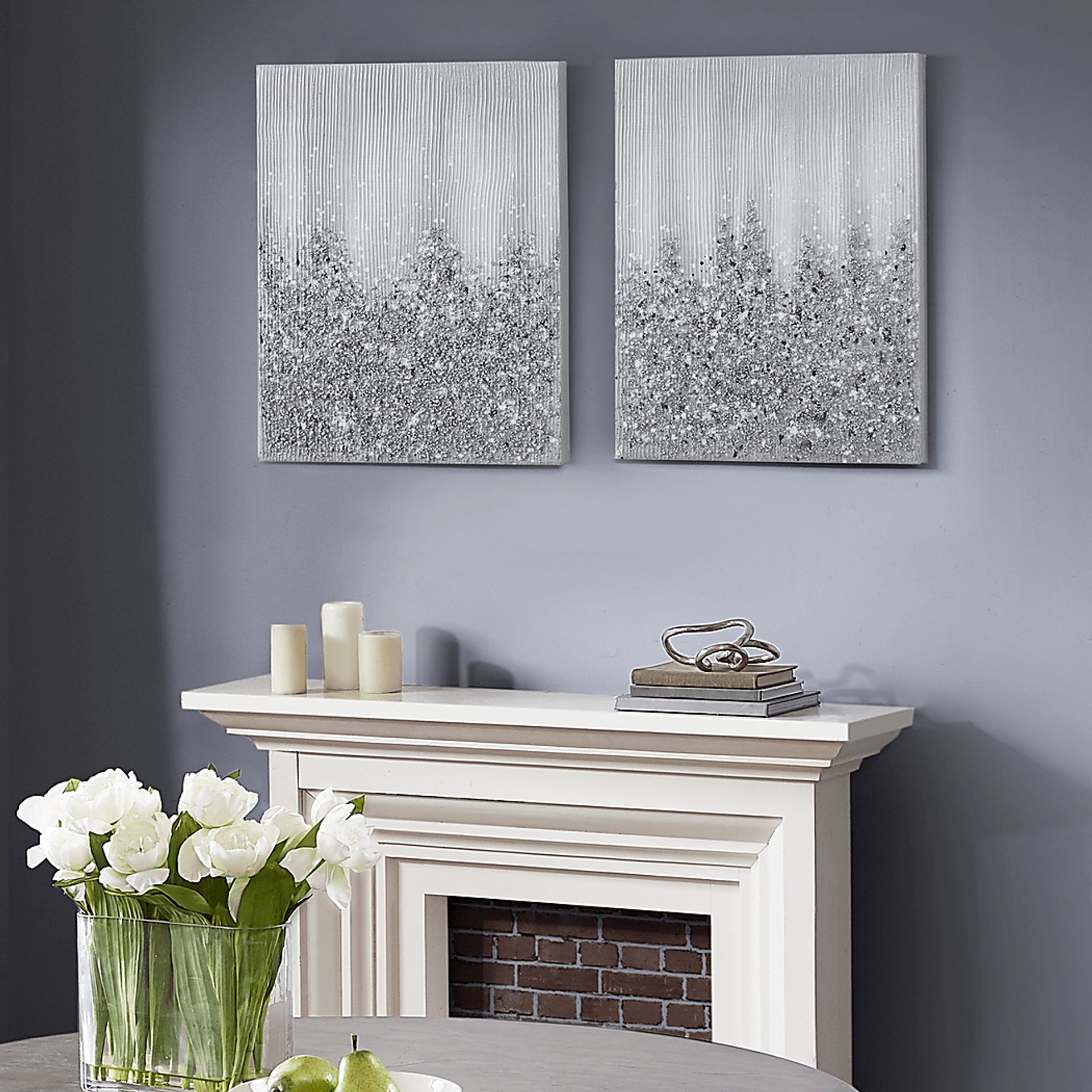 Klette Silver Artwork, Set of 2 - Image 6