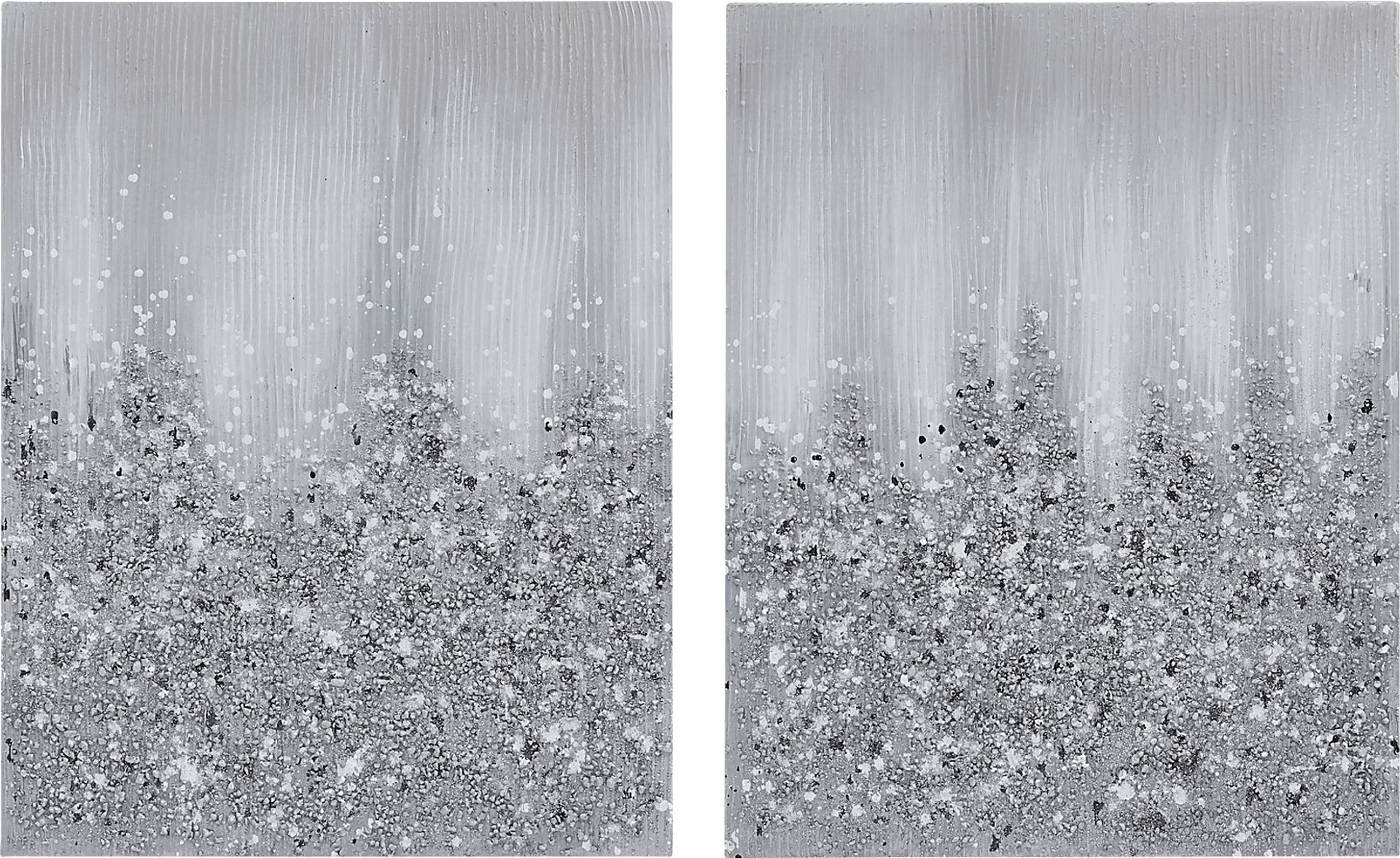 Klette Silver Artwork, Set of 2 - Image 1
