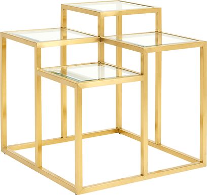 Kley Gold End Table