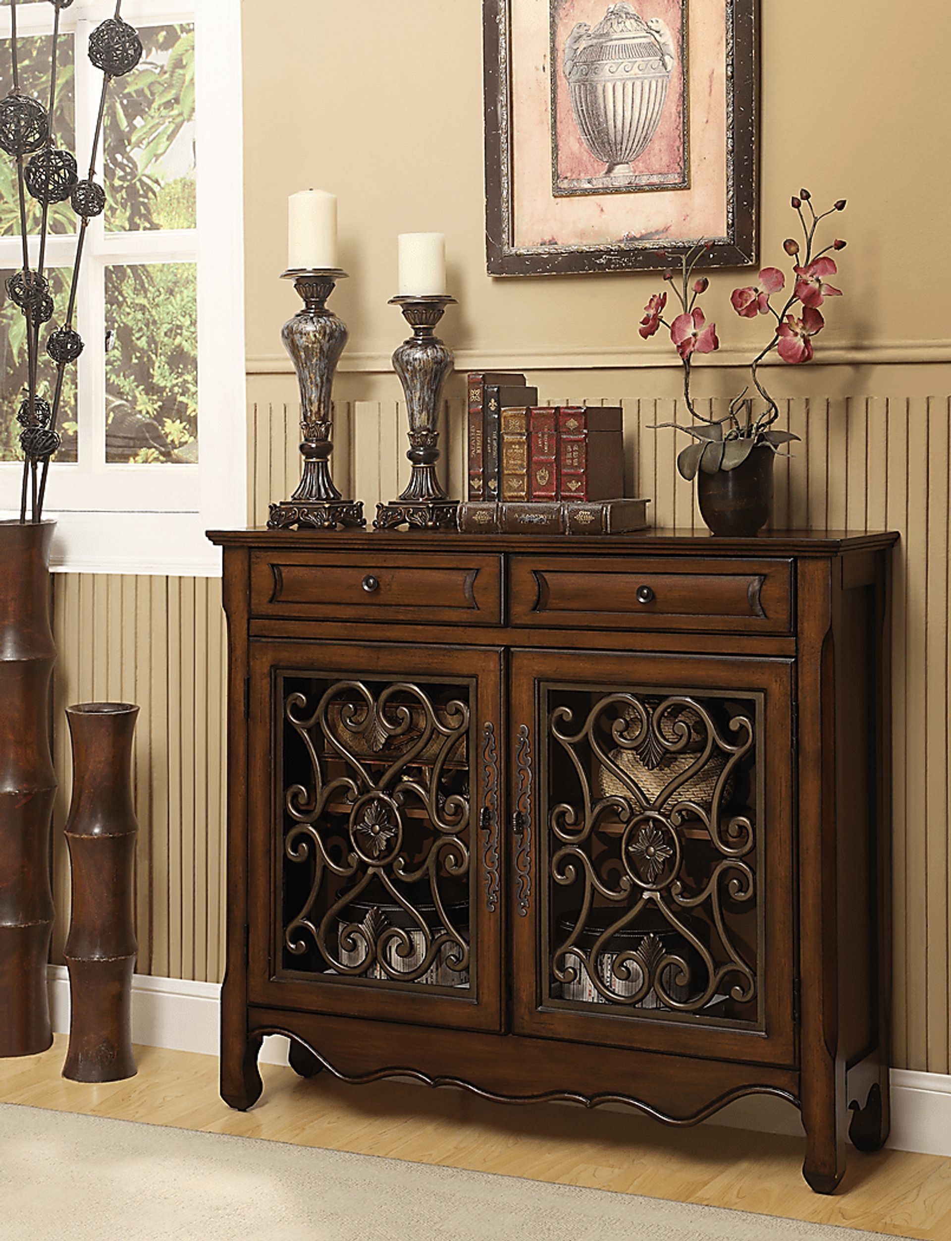 Klimington Brown Accent Cabinet - Image 3