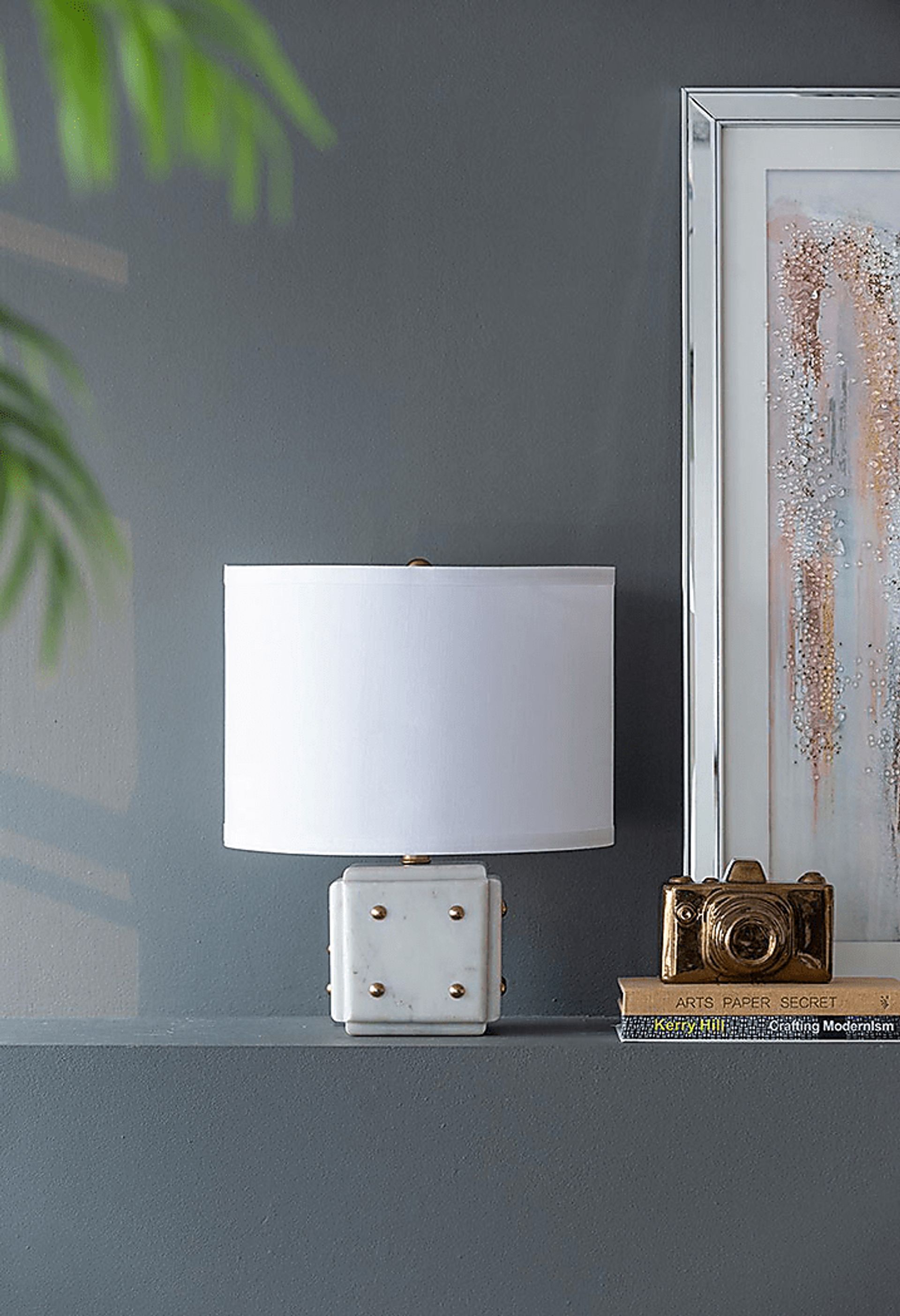 Klinger Shade White Lamp - Image 5