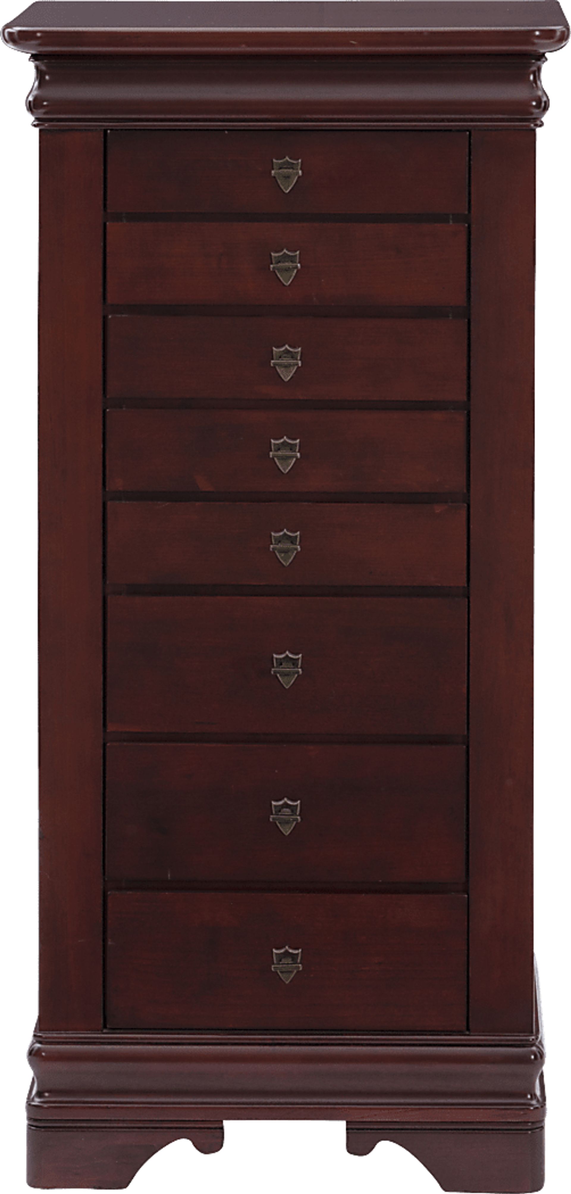 Klingle Cherry Jewelry Armoire - Image 8
