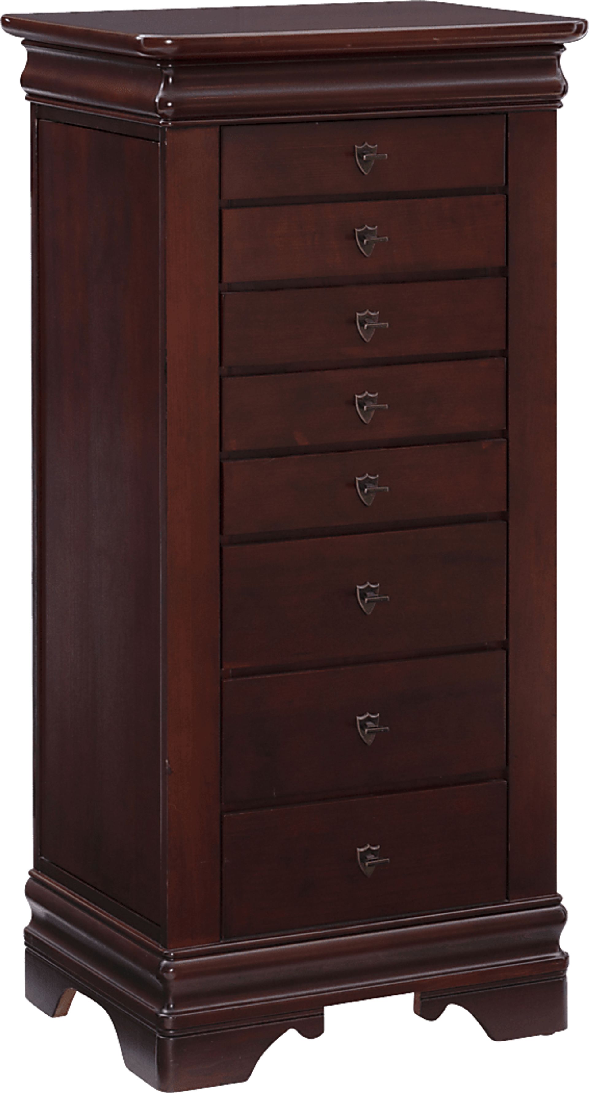 Klingle Cherry Jewelry Armoire - Image 1