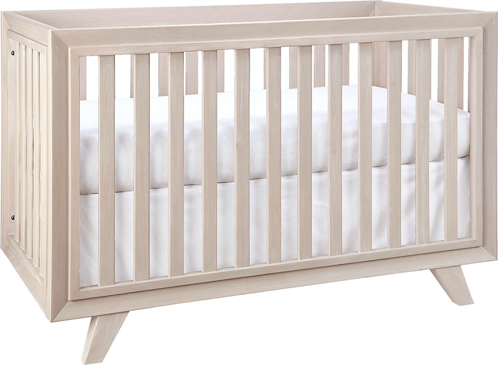 Beige crib on sale