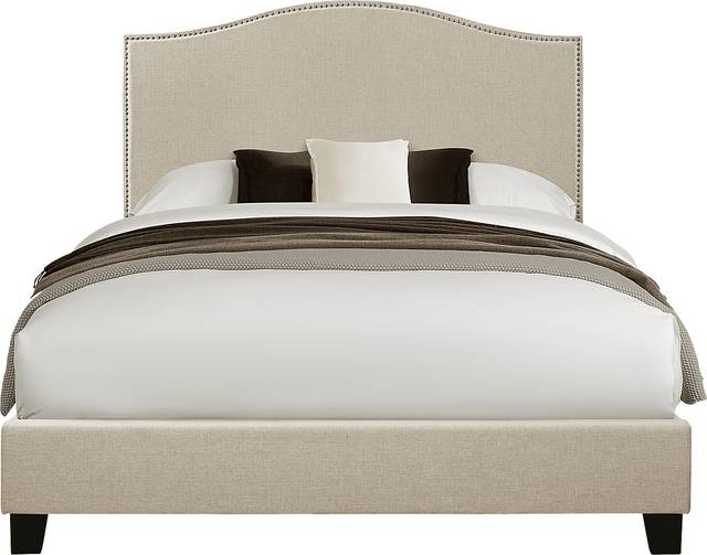 Kneeland Beige Queen Bed - Thumbnail - Image 2
