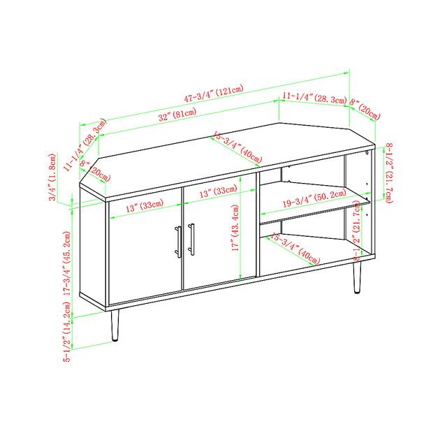 Knollhaven Walnut 48 in. Console - Thumbnail - Image 6