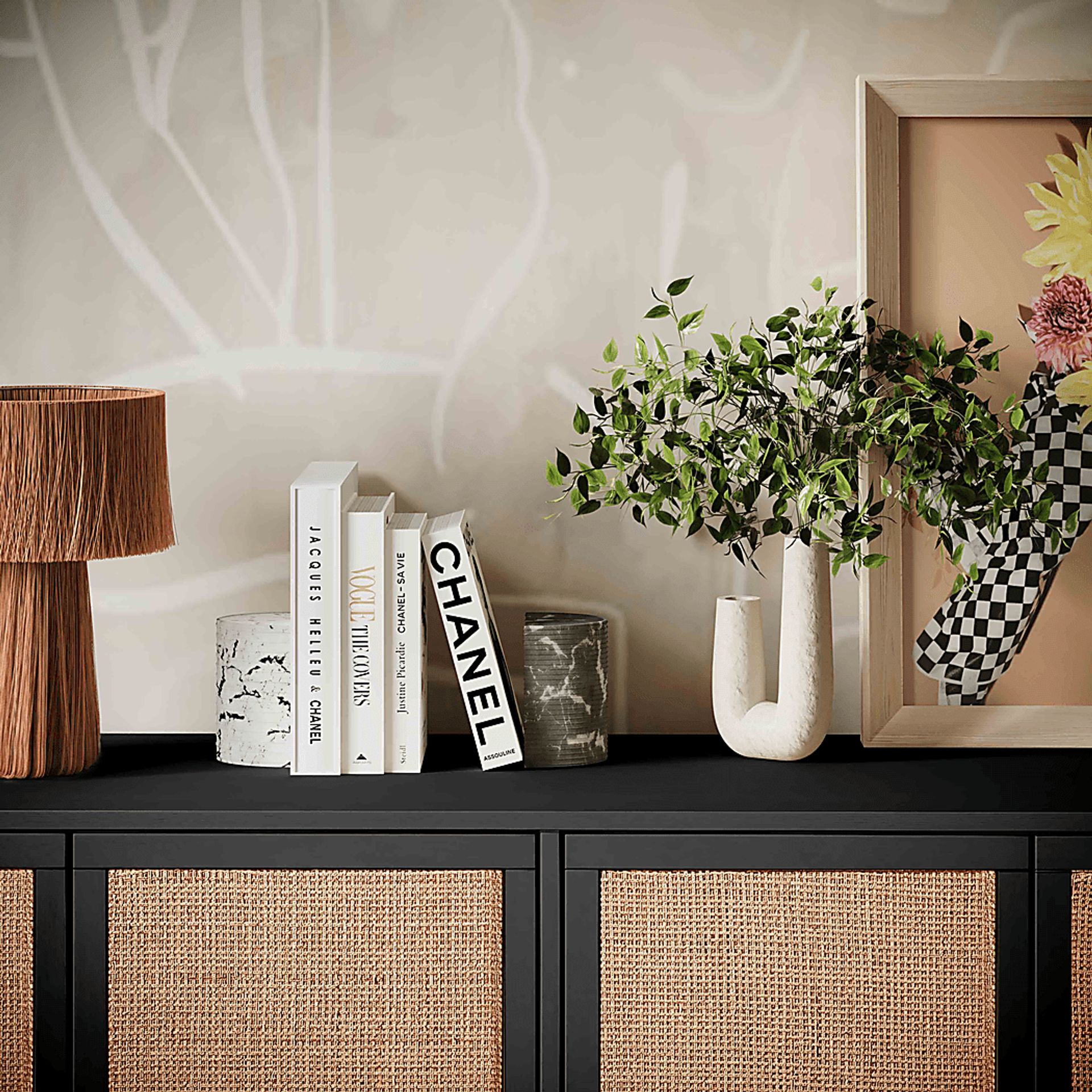Knouff Beige Table Vase - Image 2