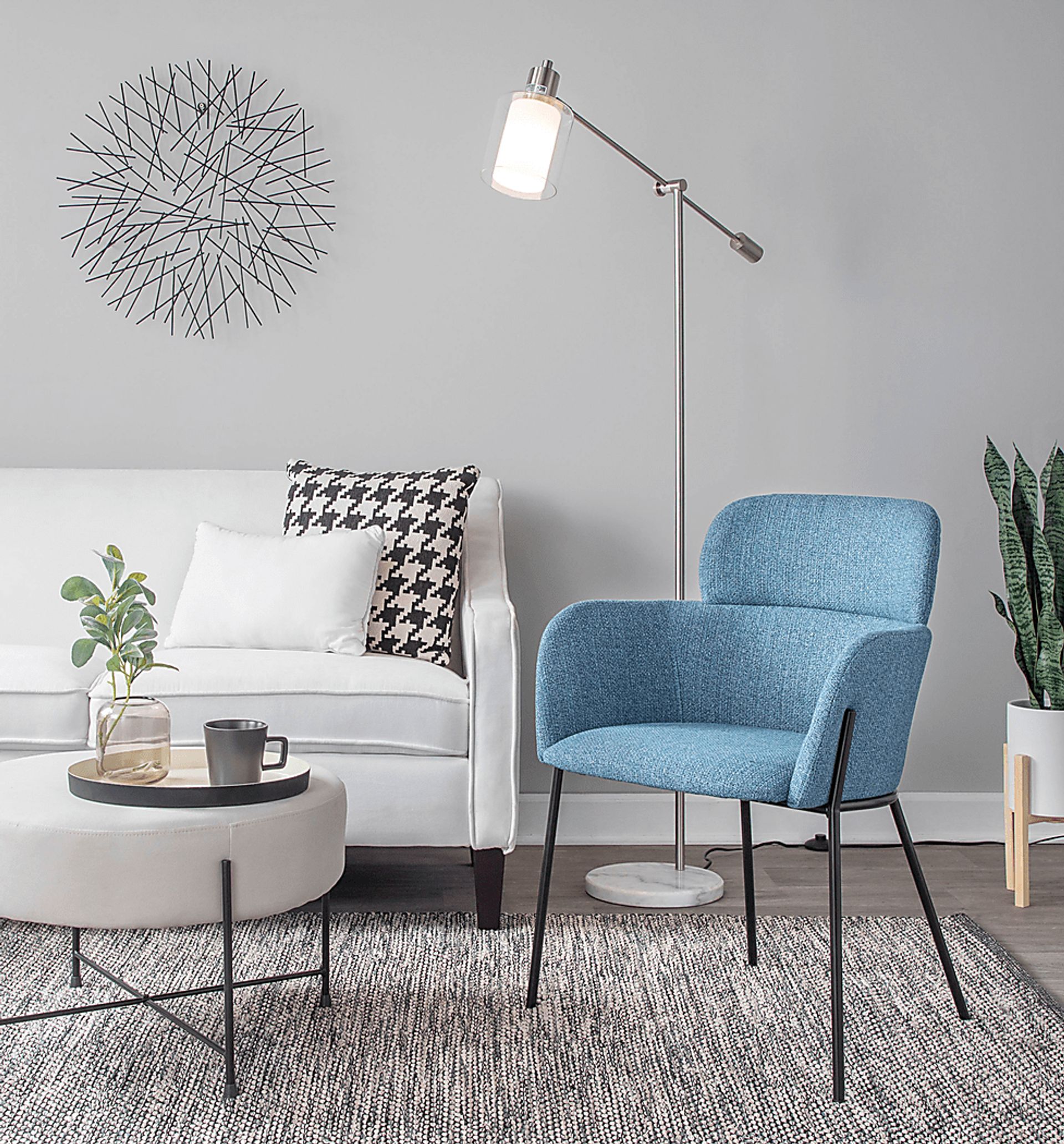Knowlton Court Silver Floor Lamp - Image 10