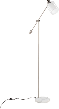 Knowlton Court Silver Floor Lamp