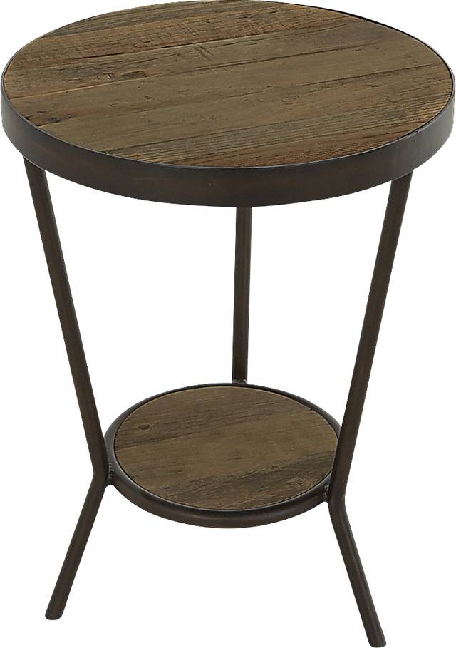 Knudson Brown Accent Table - Thumbnail - Image 3
