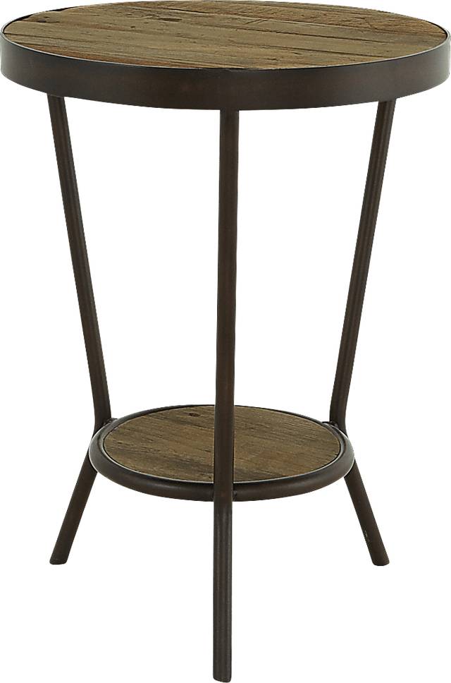 Knudson Brown Accent Table - Thumbnail - Image 4