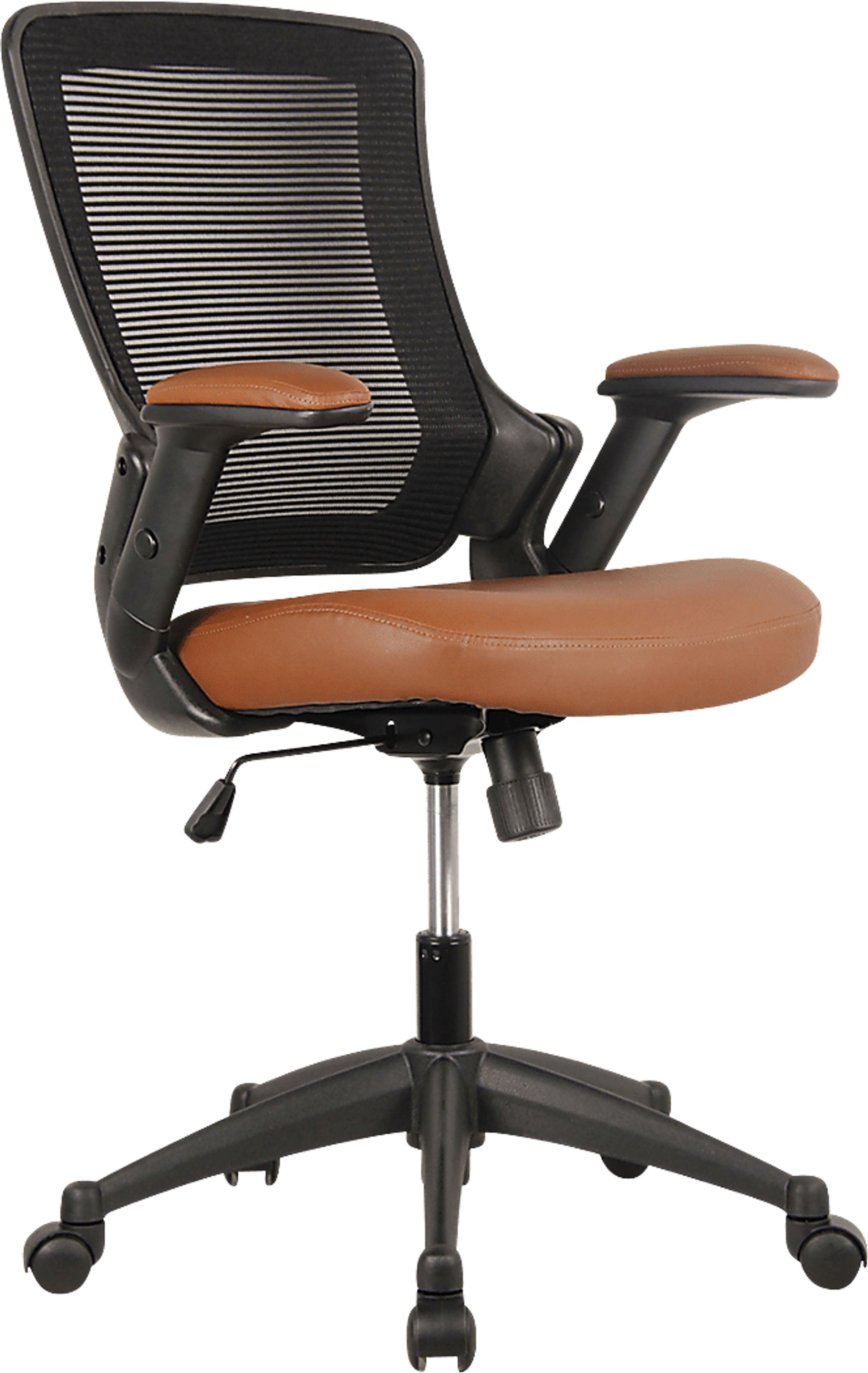 Koale Brown/Black Office Chair - Image 3