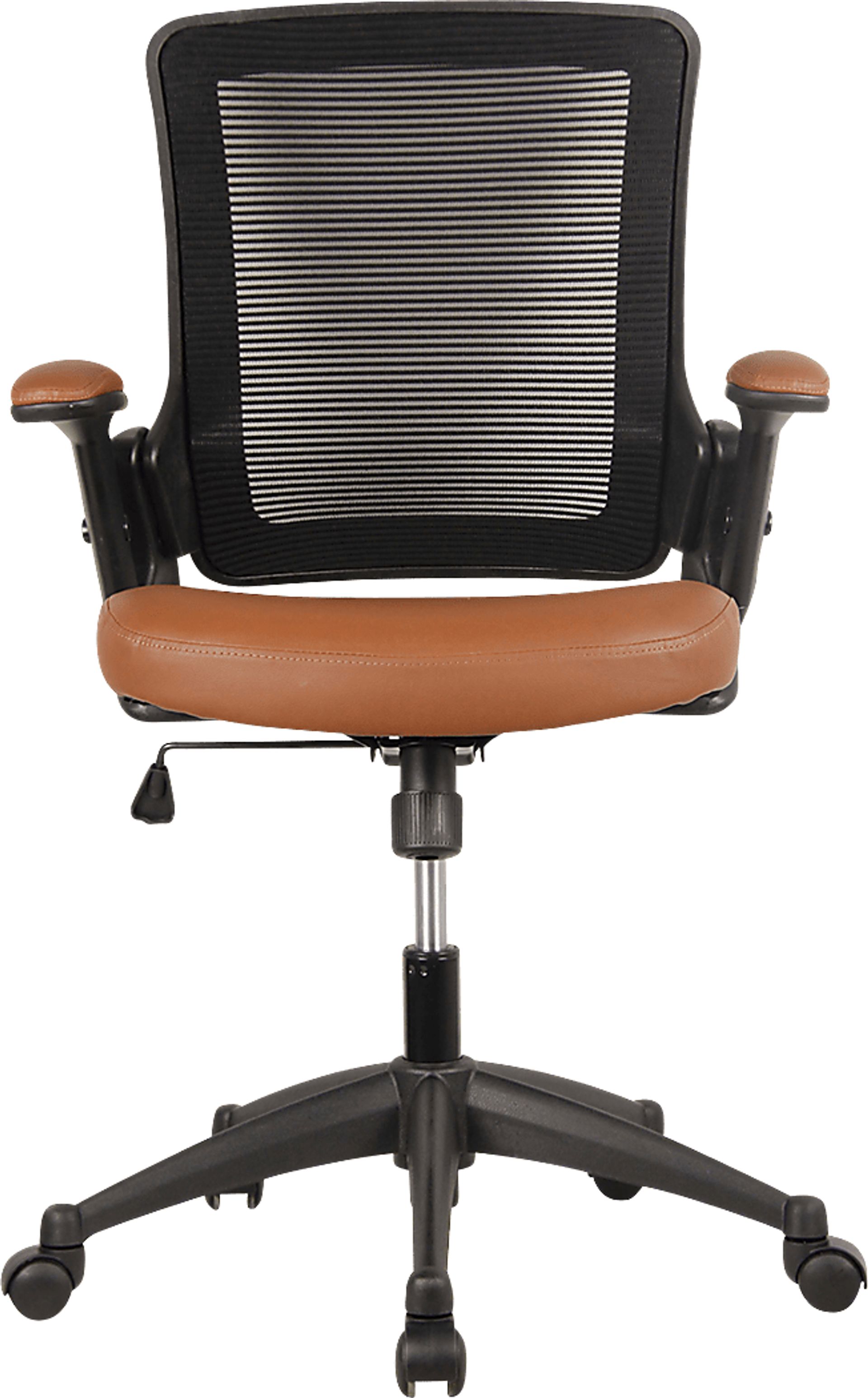 Koale Brown/Black Office Chair - Image 1