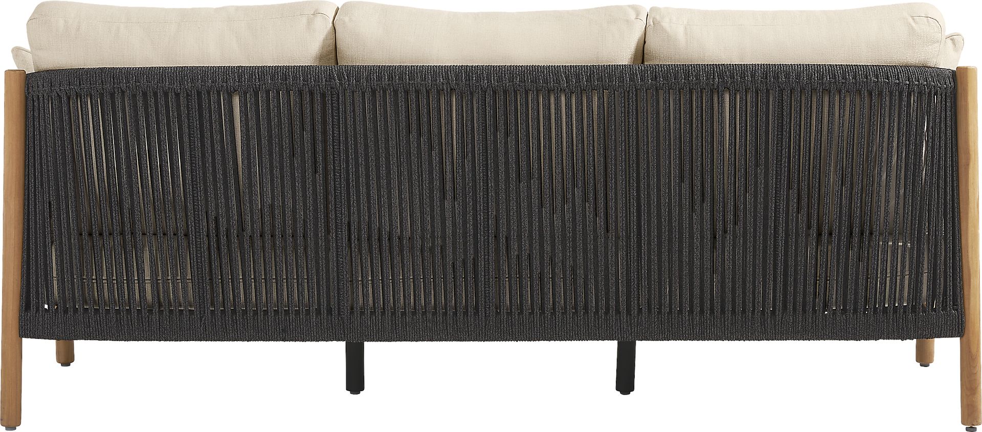 Koda Charcoal 3 Pc Outdoor Seating Set - Image 4