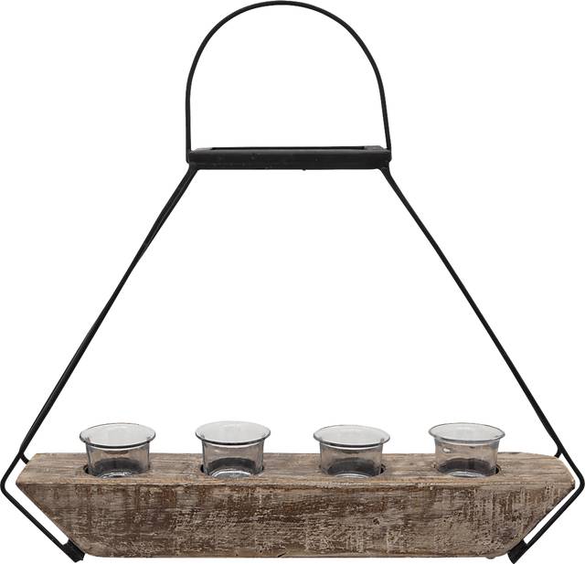 Koehller Brown Small Candle Holder - Thumbnail - Image 1