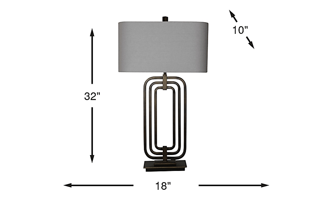 Koen Bronze Lamp