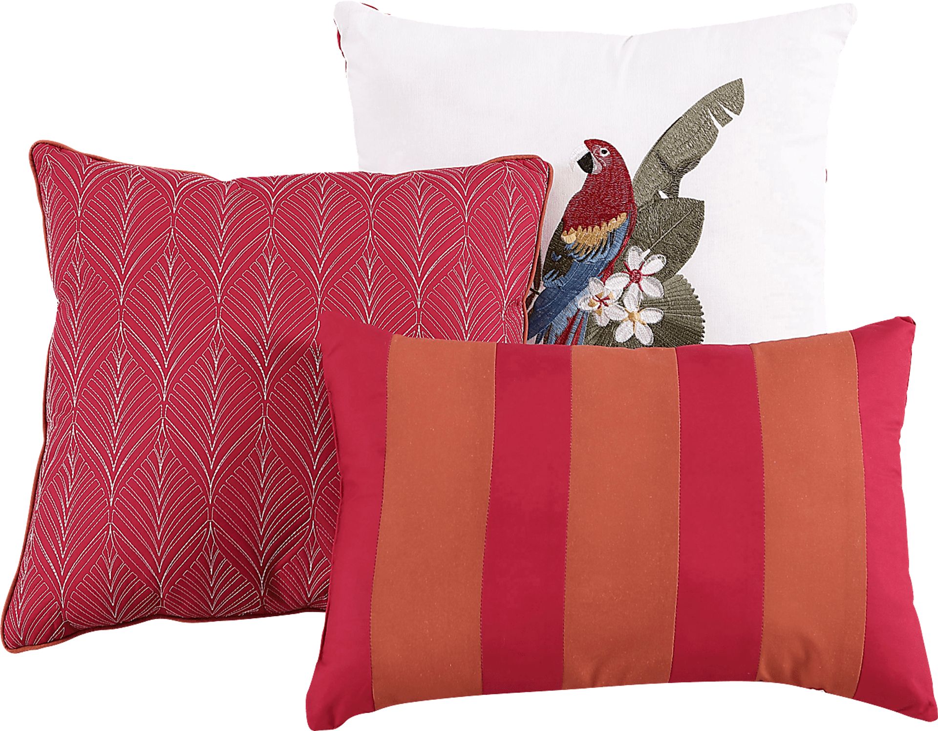 Koford Red 7 Pc King Comforter Set - Image 4
