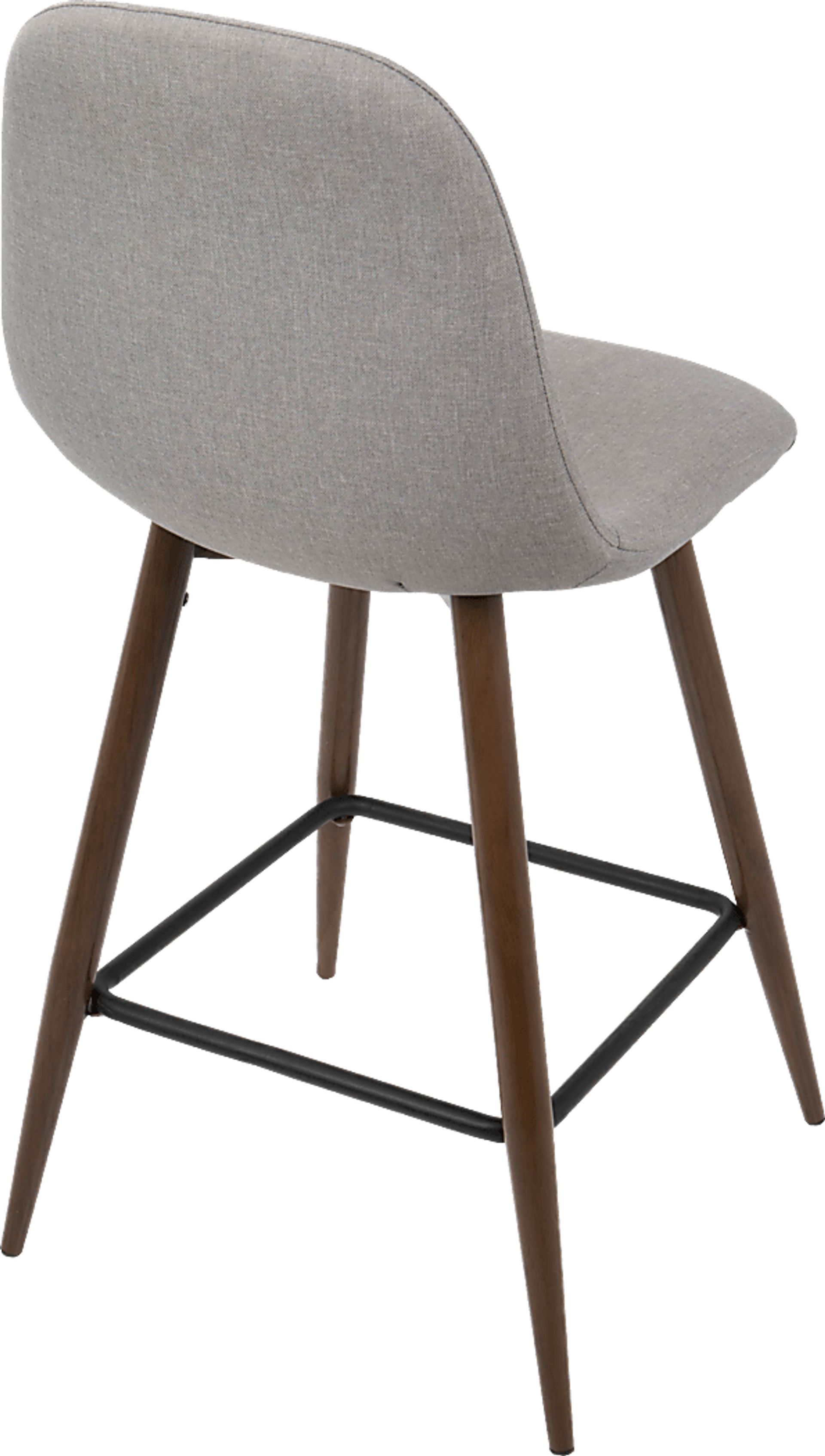 Kokai Gray Counter Height Stool (Set of 2) - Image 4