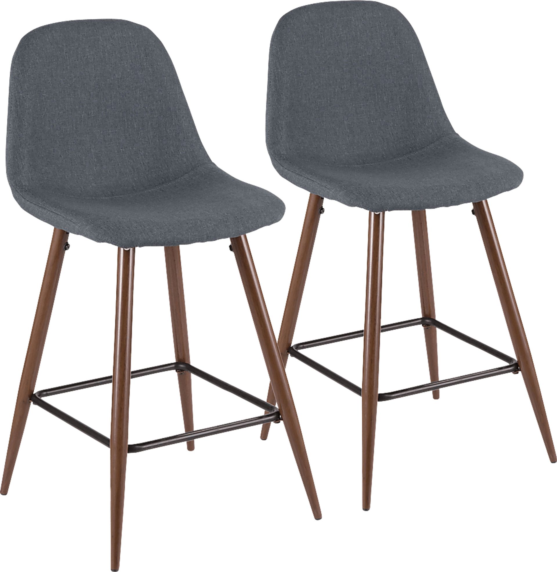 Kokai Walnut 3 Pc Bar Height Dining Set - Image 3