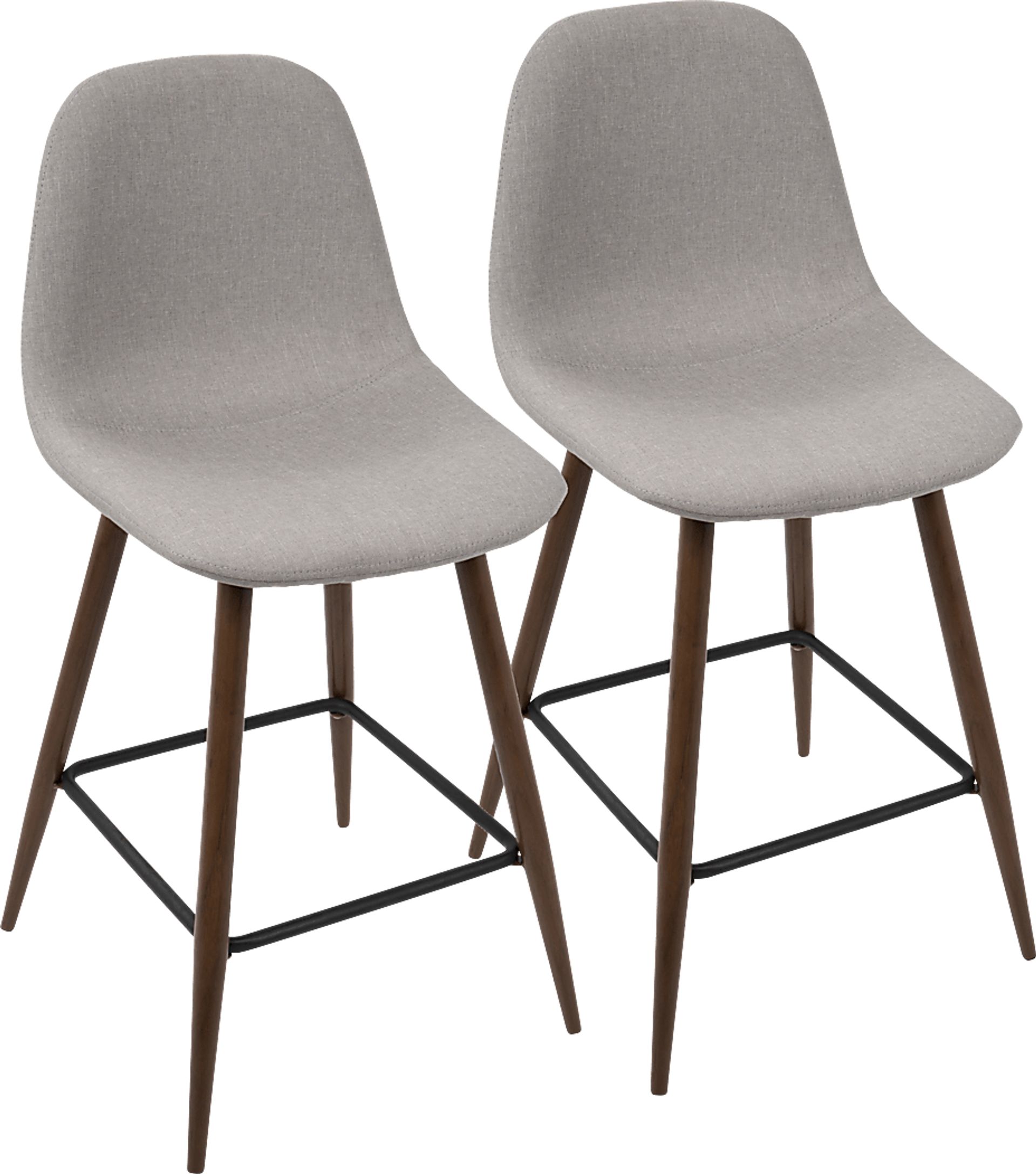 Kokai Walnut 3 Pc Bar Height Dining Set - Image 3