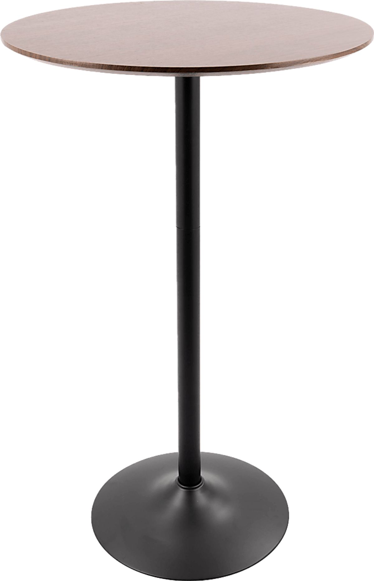 Kokai Walnut Dark Wood Bistro Table | Rooms to Go