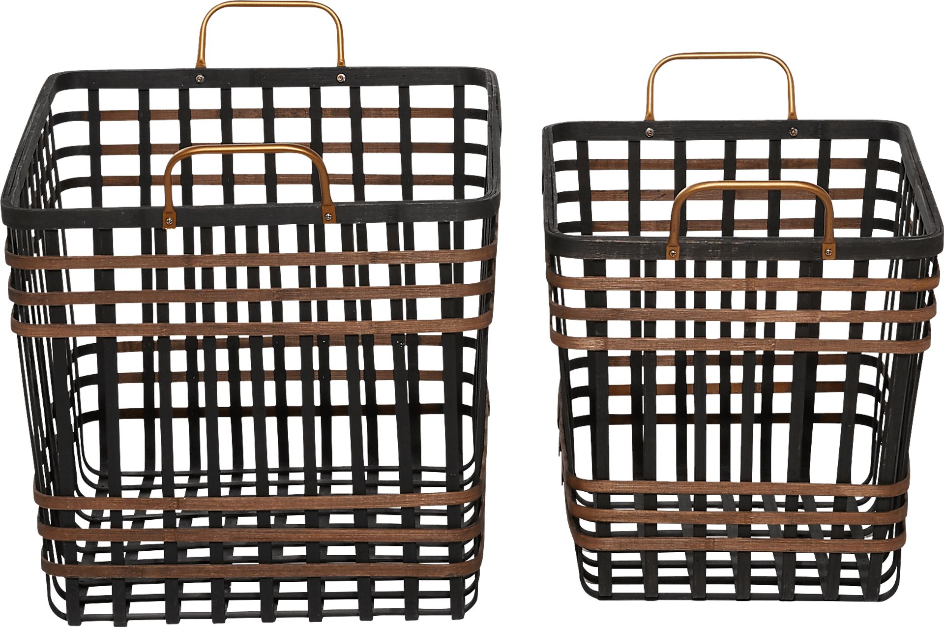 Kolb Black Basket, Set of 2 - Image 12