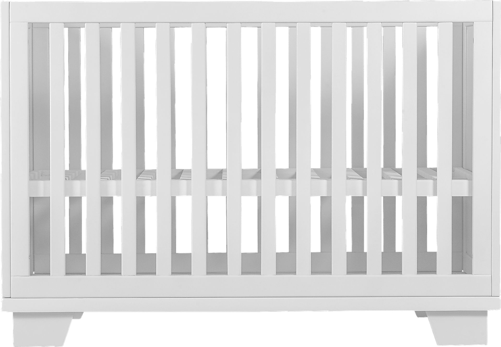 Kolino White Crib with Chevron Panels - Image 2