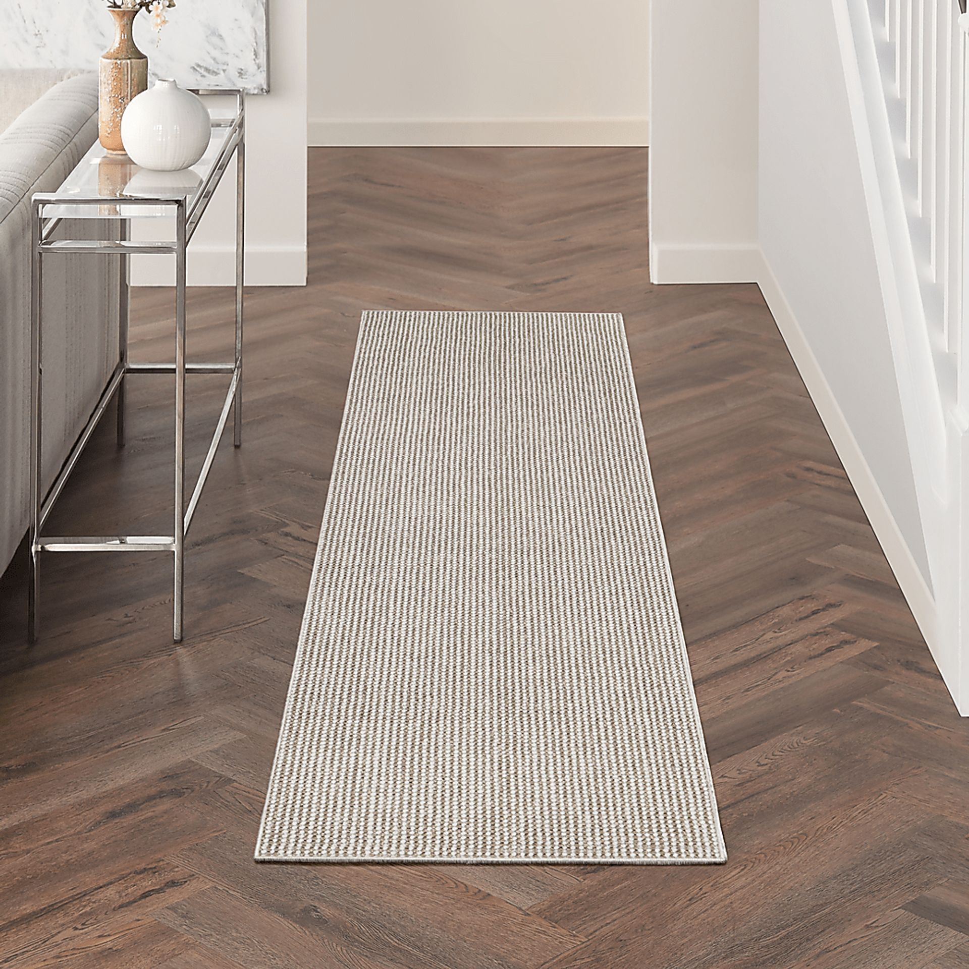 Kolley Mocha 2'3 x 7'6 Runner Rug - Image 2