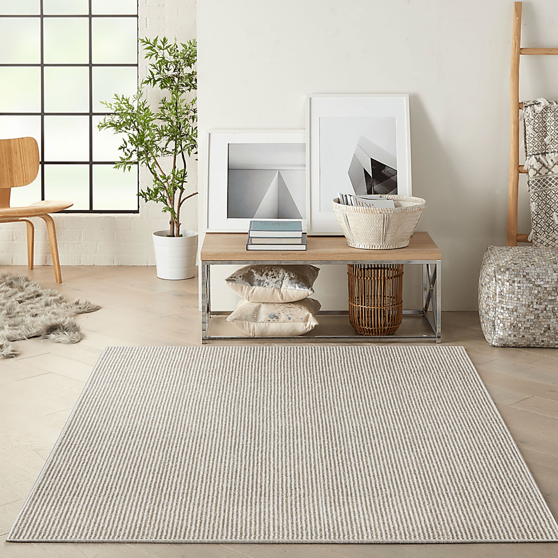 Kolley Mocha 3'11 x 5'11 Rug - Image 8