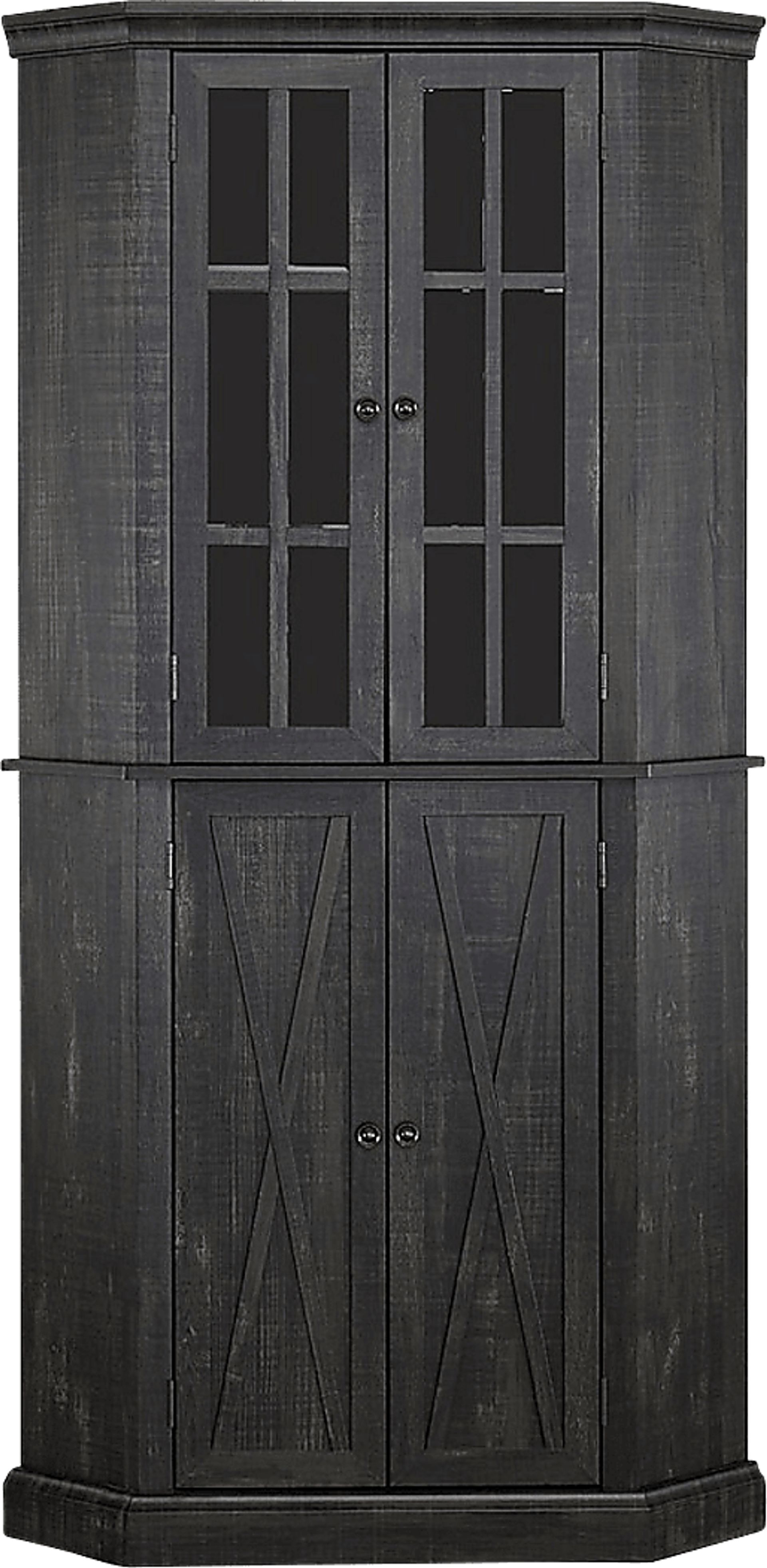 Kolman Charcoal Bar Cabinet - Image 3