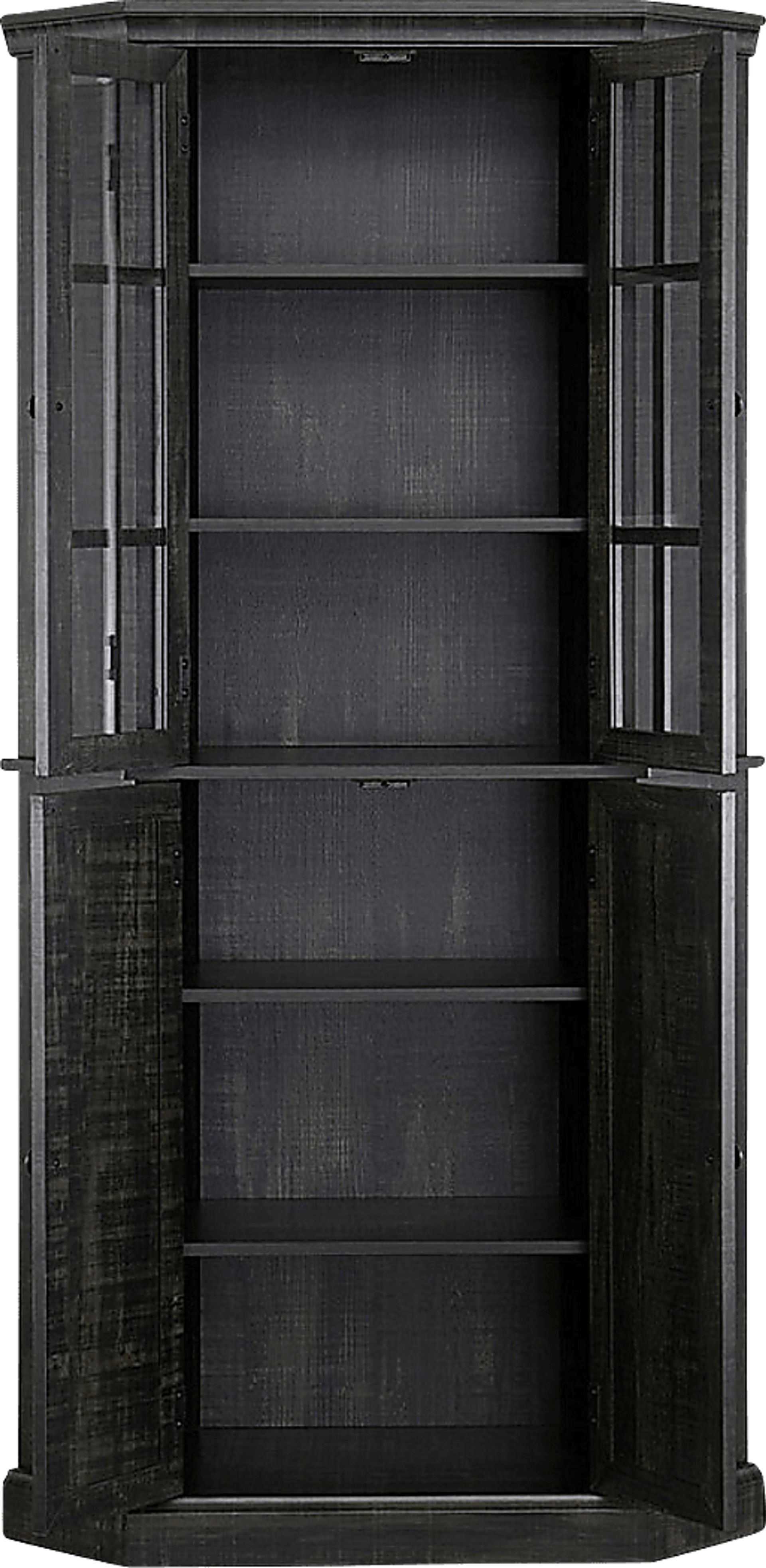 Kolman Charcoal Bar Cabinet - Image 4