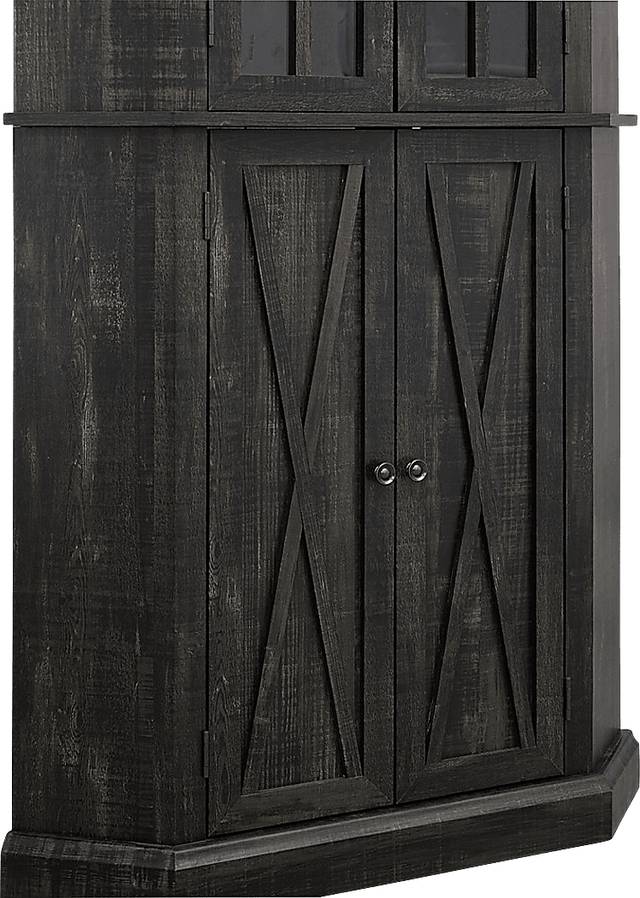 Kolman Charcoal Bar Cabinet - Thumbnail - Image 6