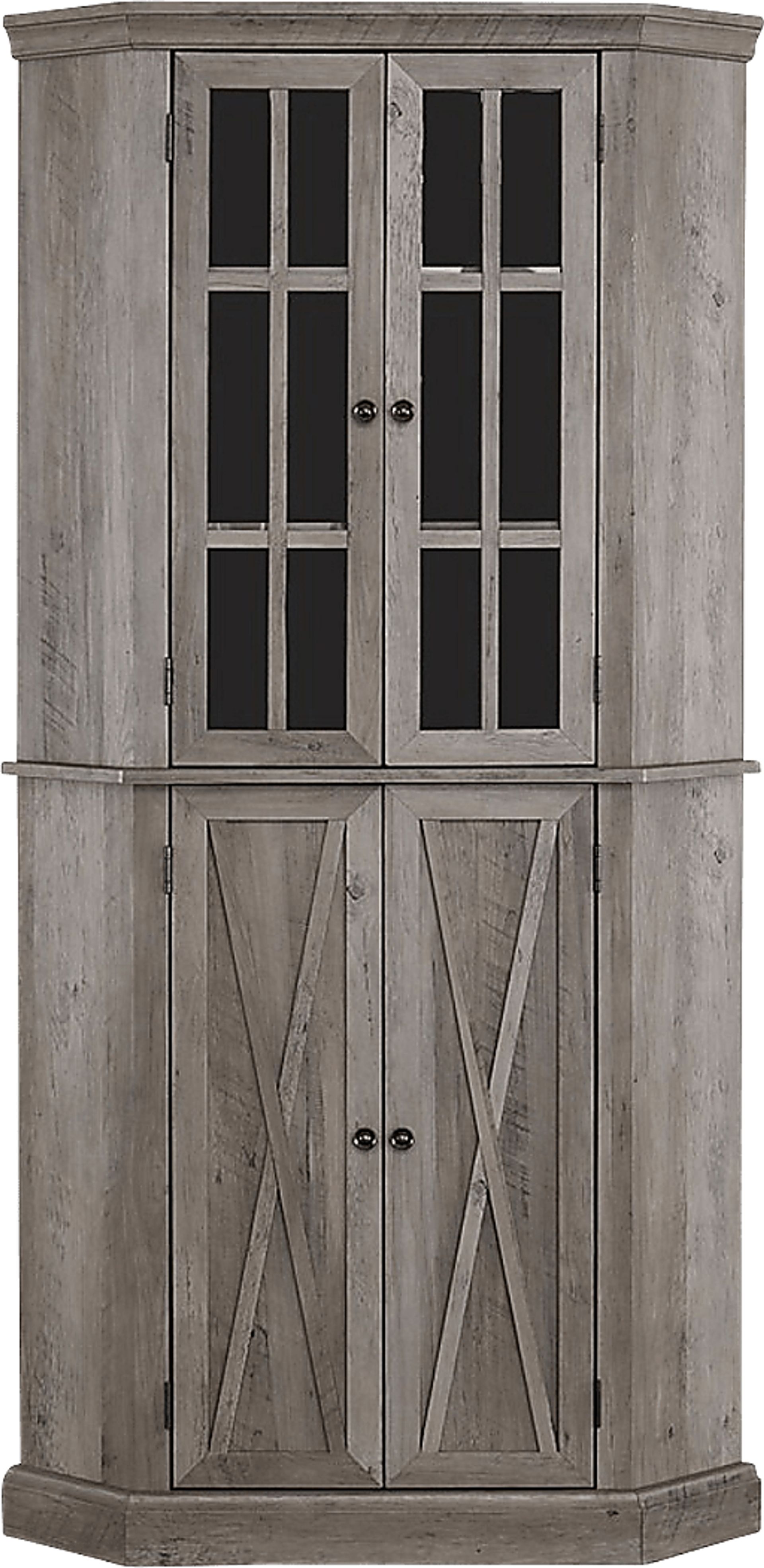 Kolman Gray Bar Cabinet - Image 3