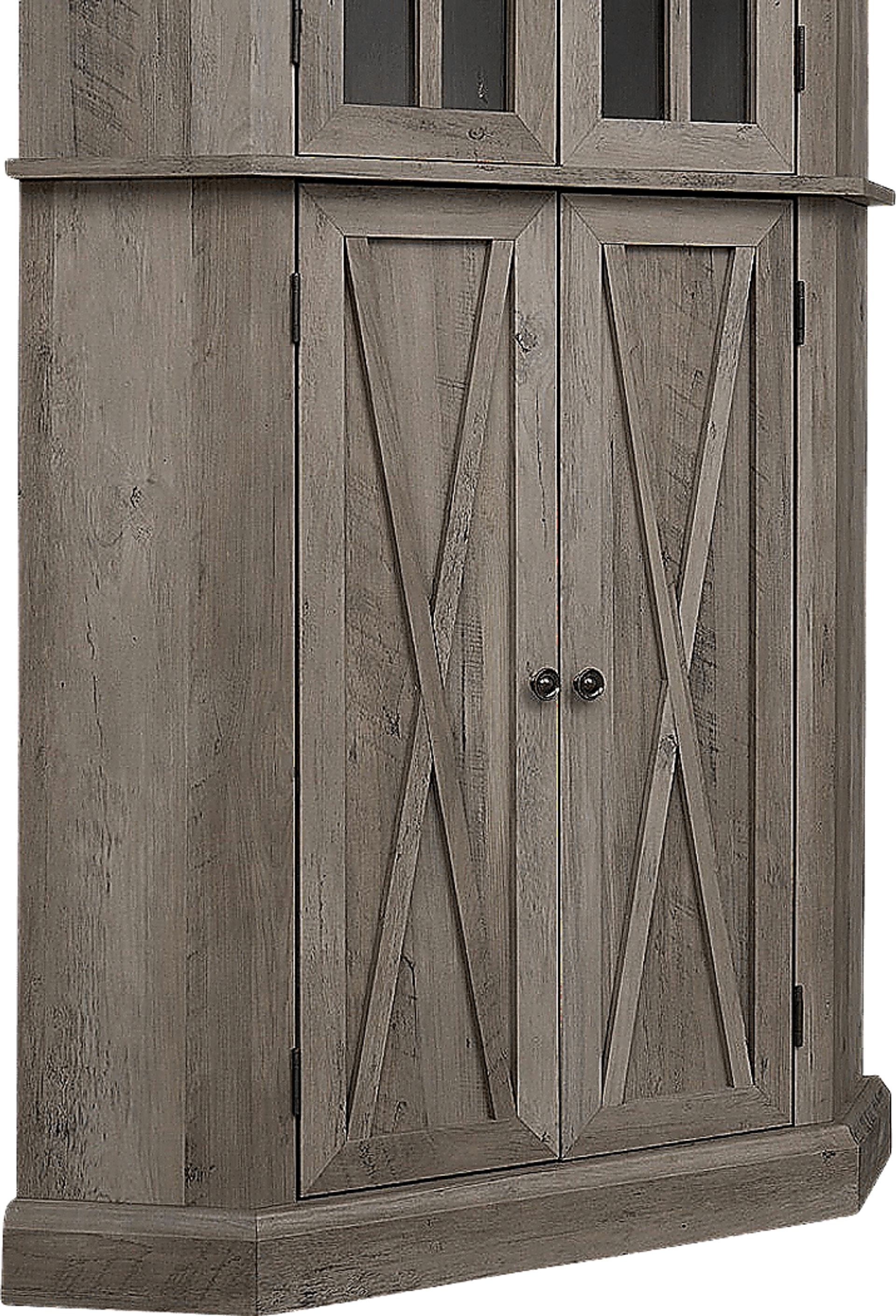 Kolman Gray Bar Cabinet - Image 6