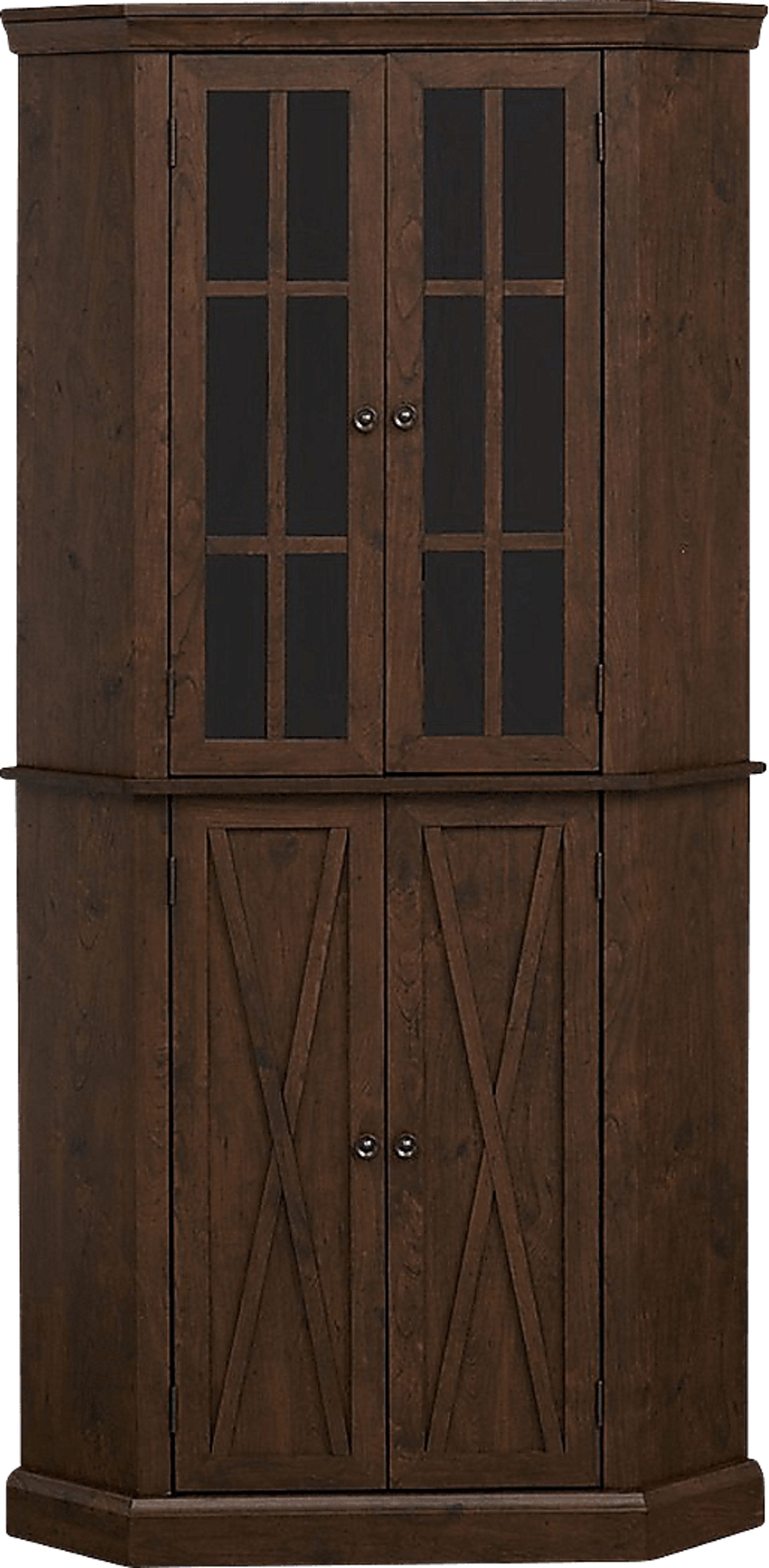 Kolman Mahogany Bar Cabinet - Image 4