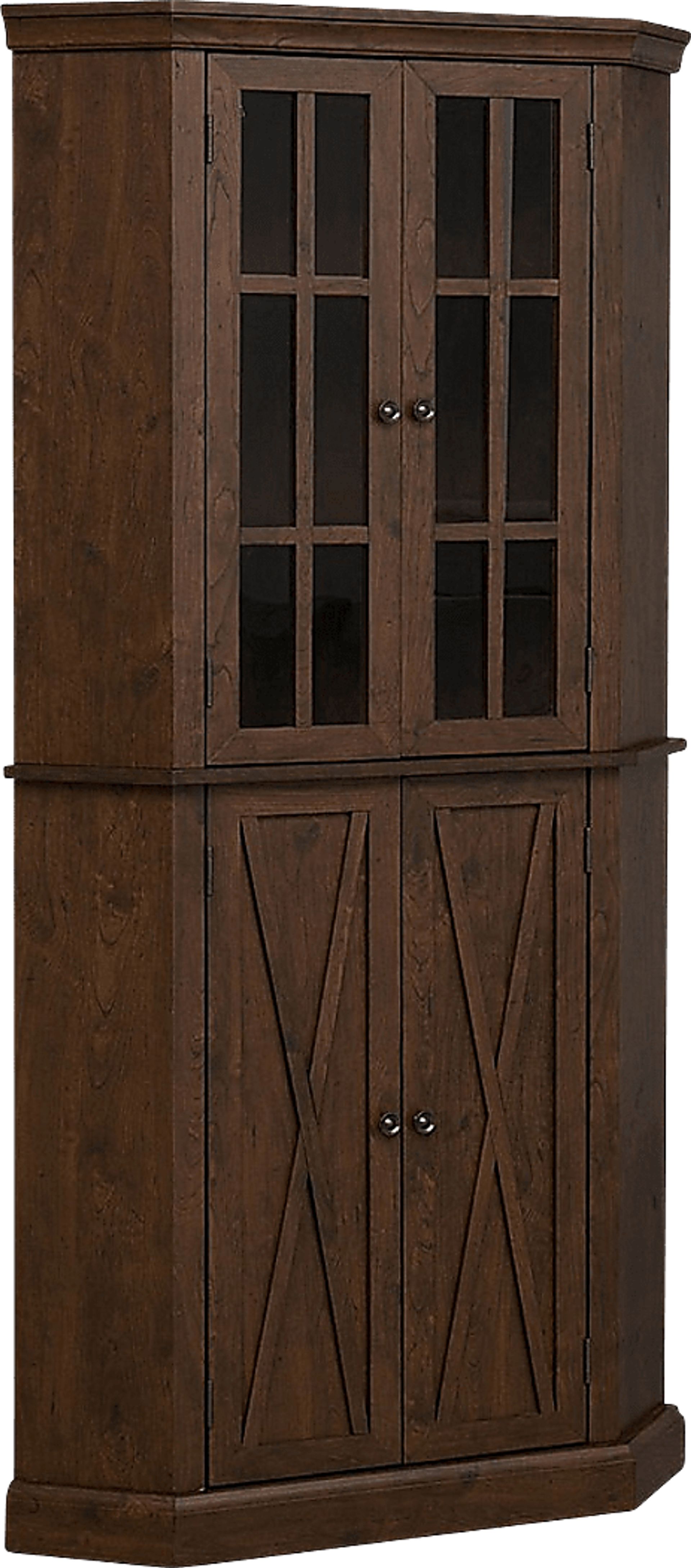 Kolman Mahogany Bar Cabinet - Image 1