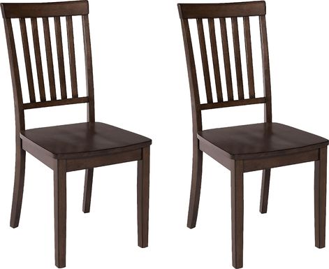Koluder Brown Dining Chair, Set of 2