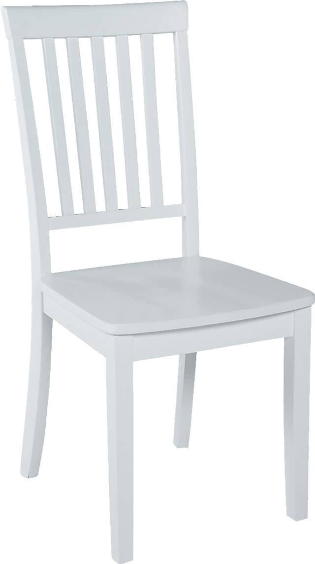 Koluder White Dining Chair, Set of 2 - Thumbnail - Image 2