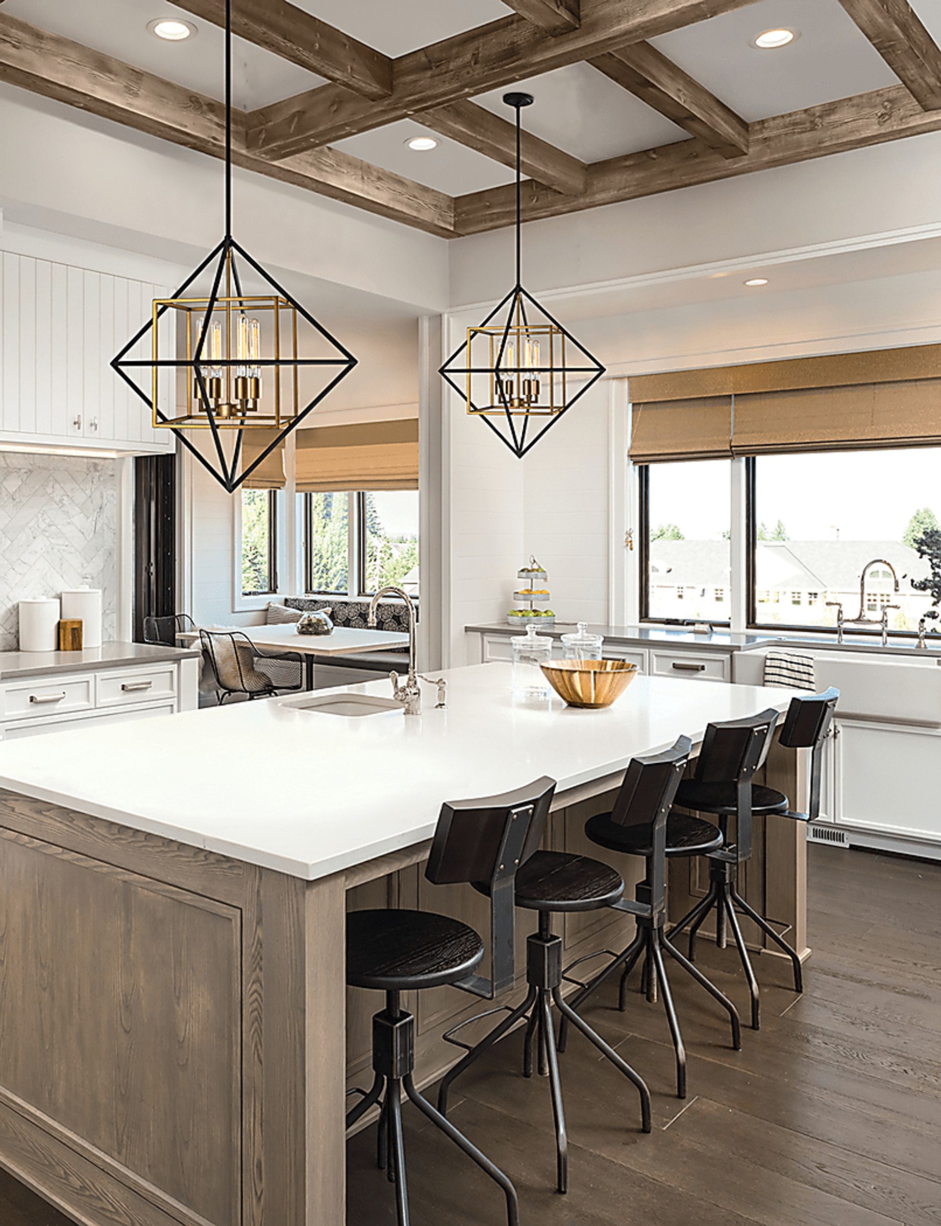 Kona Alley Black Chandelier - Image 2