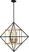 Kona Alley Black Chandelier