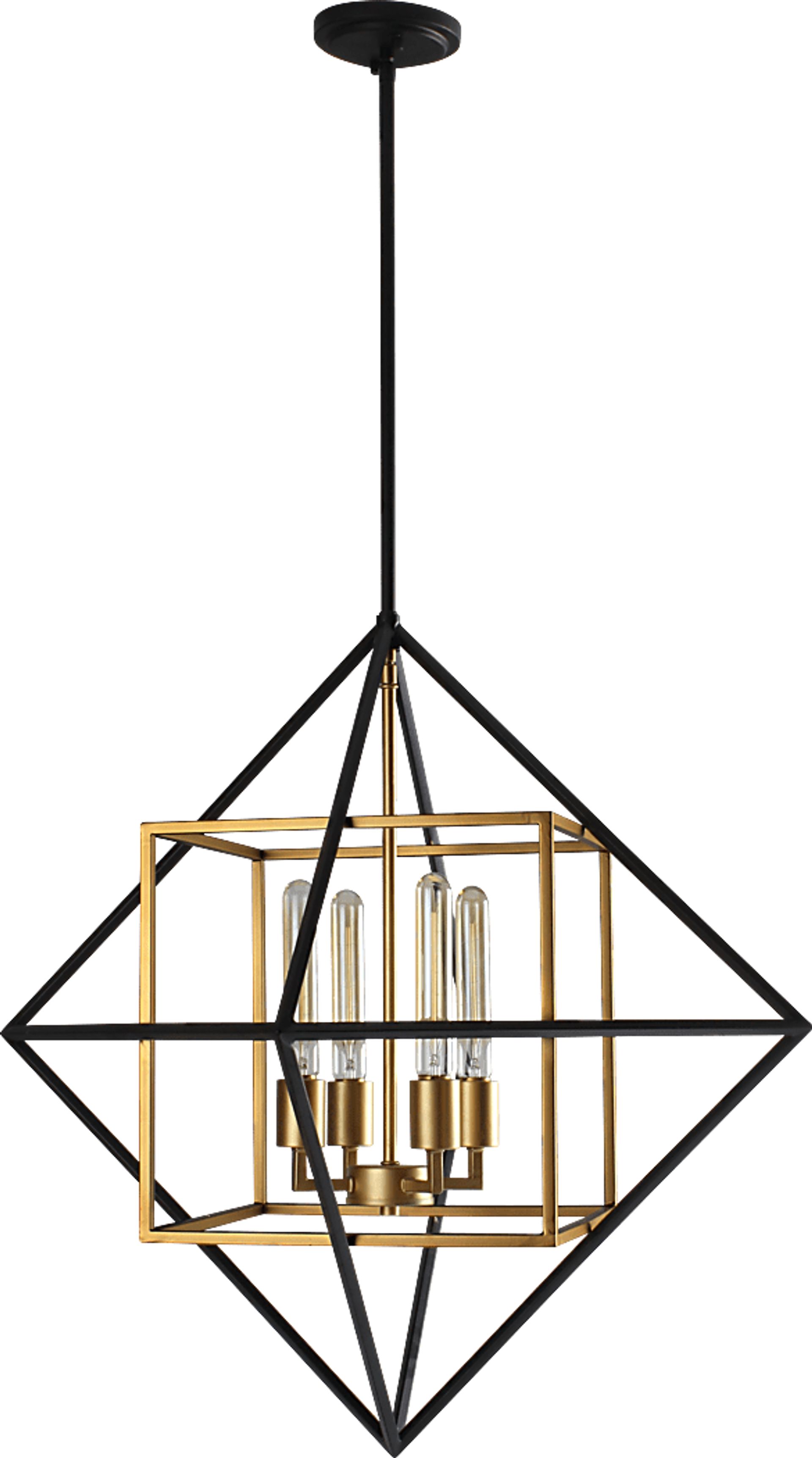 Kona Alley Black Chandelier - Image 1