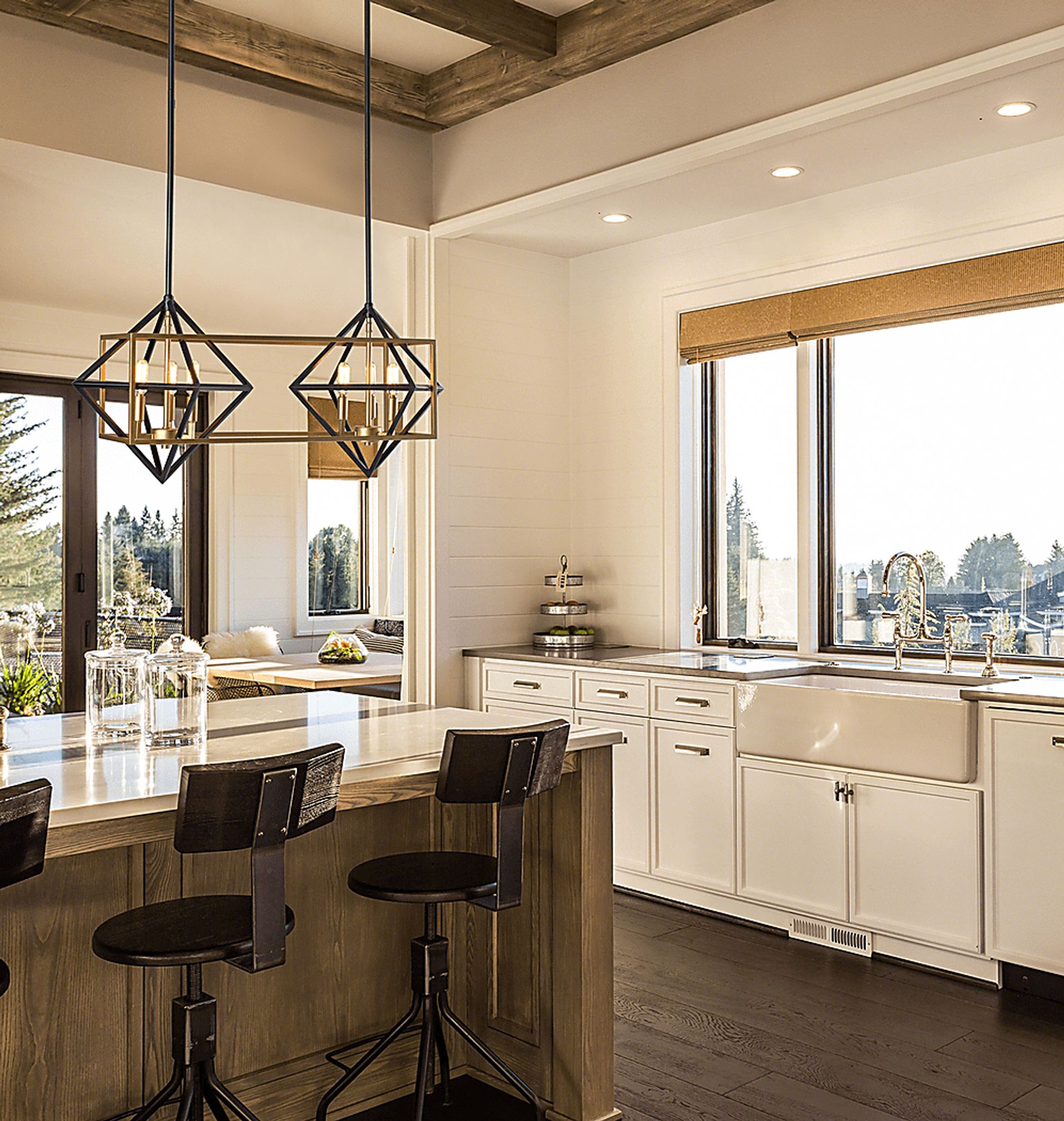 Kona Alley Gold Chandelier - Image 2