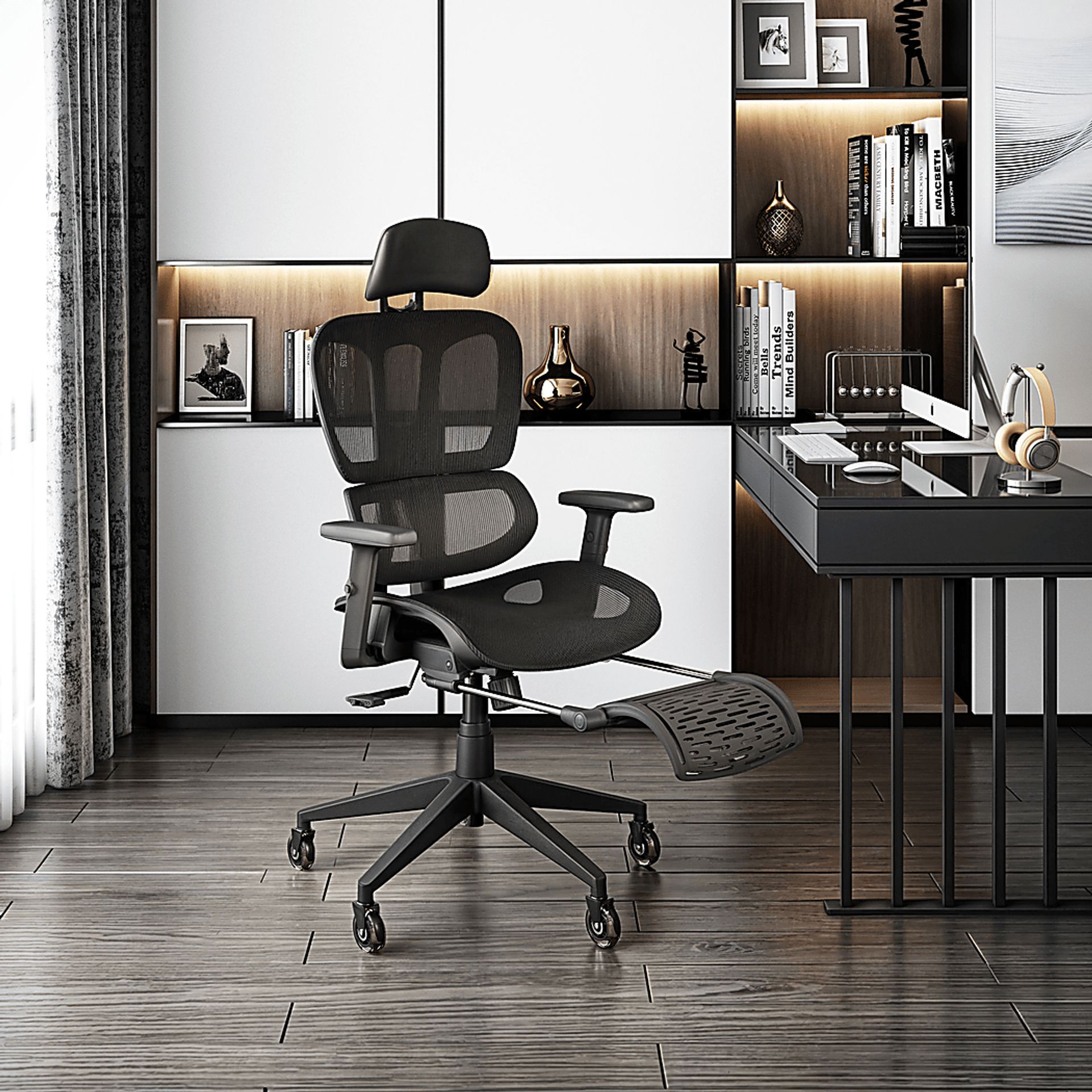 Konai Black Gaming Chair - Image 2