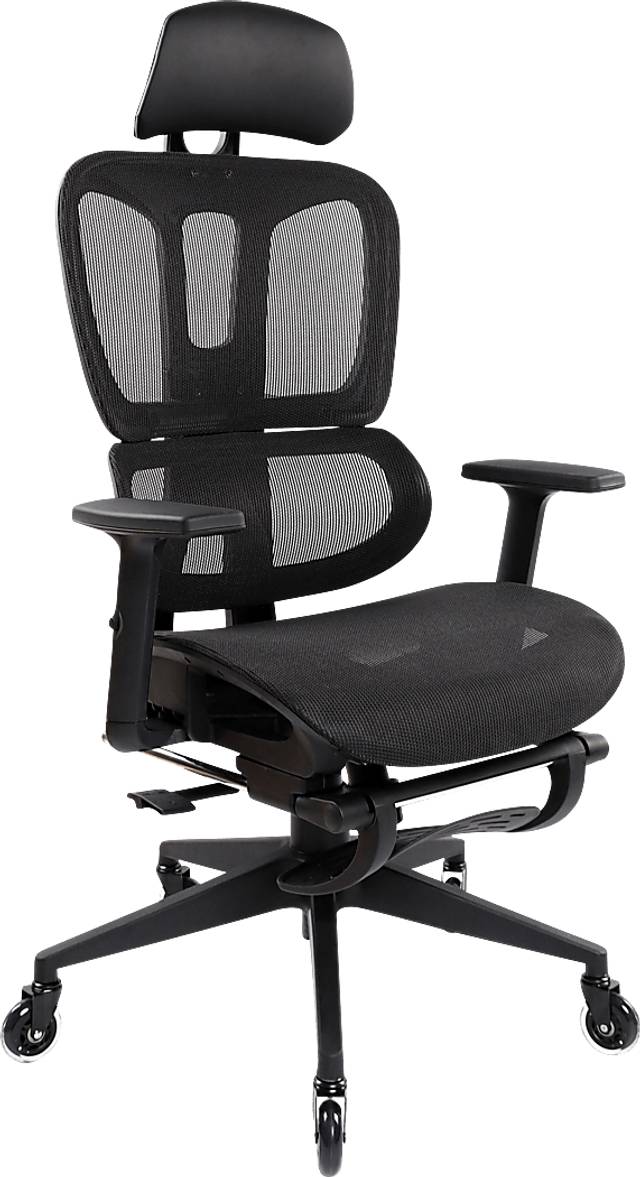 Konai Black Gaming Chair - Thumbnail - Image 1