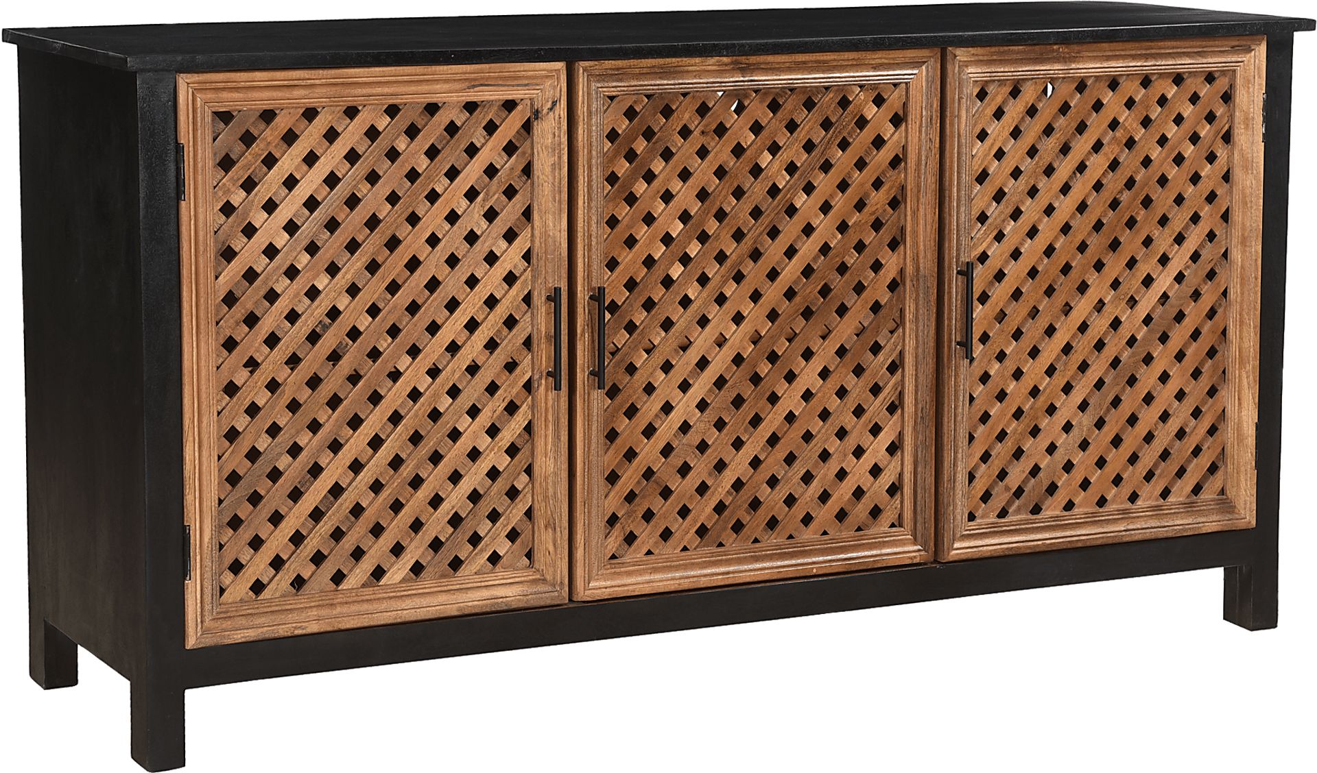 Koneman Black Credenza - Image 1