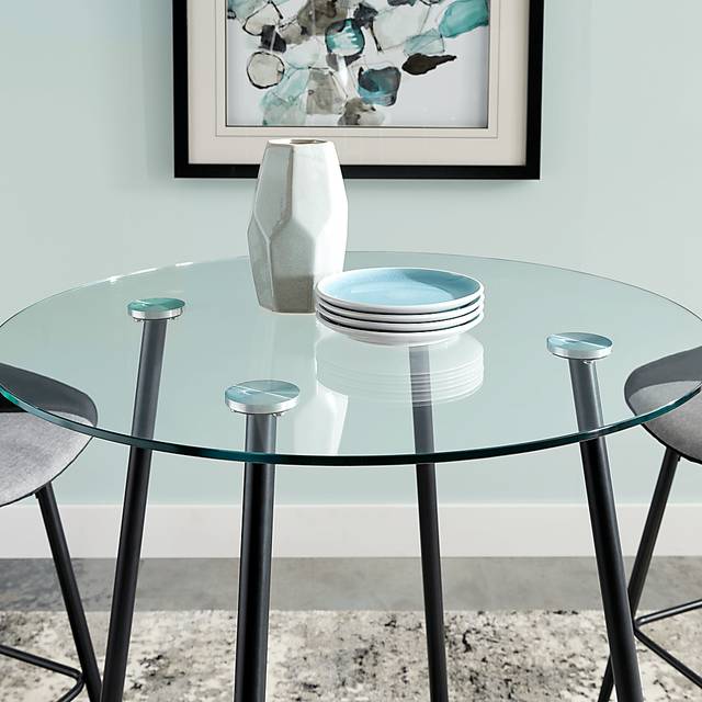 Kori Black 5 Pc Bar Height Dining Set - Thumbnail - Image 4
