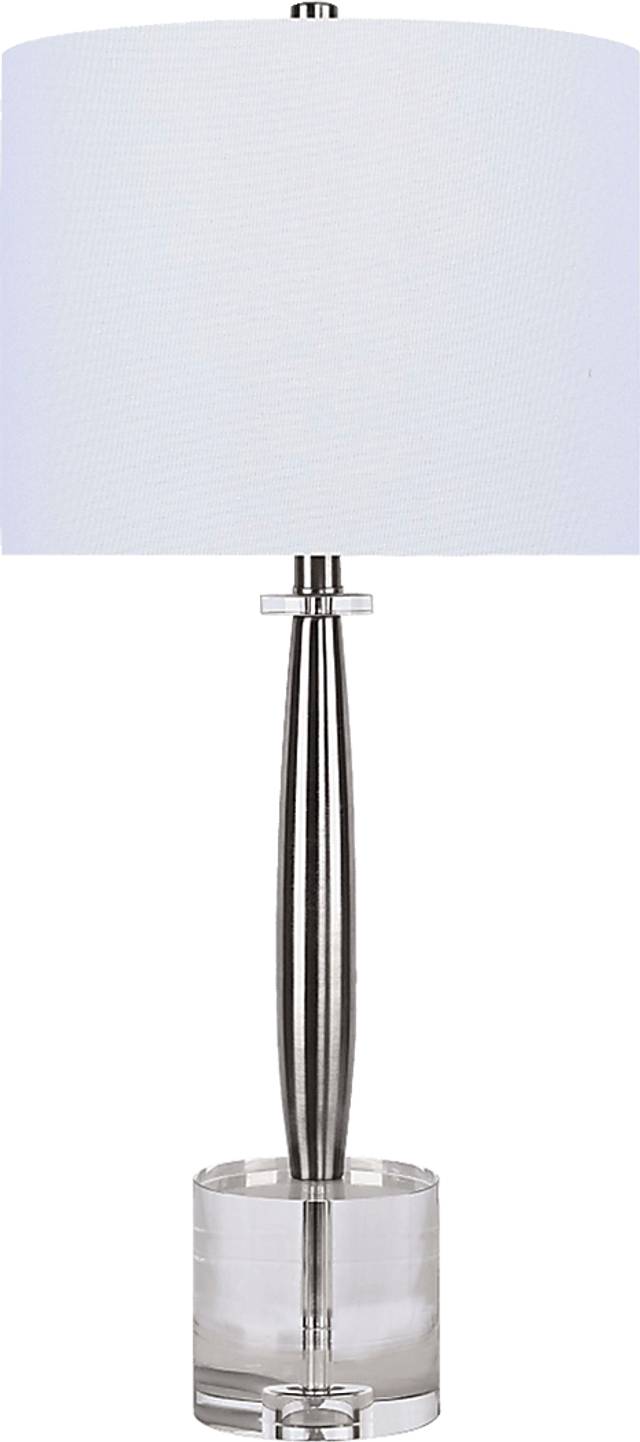 Korina Grove Silver Table Lamp - Thumbnail - Image 1