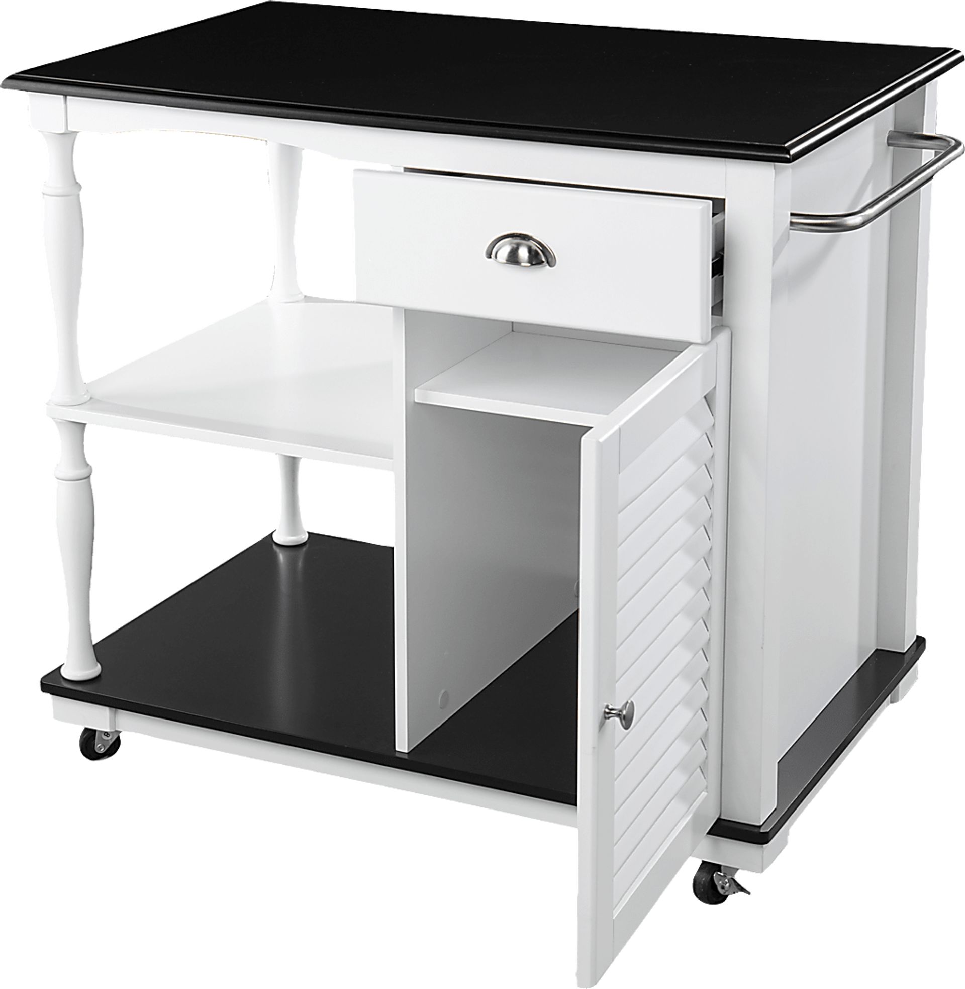 Kornmeyer White Kitchen Island - Image 2